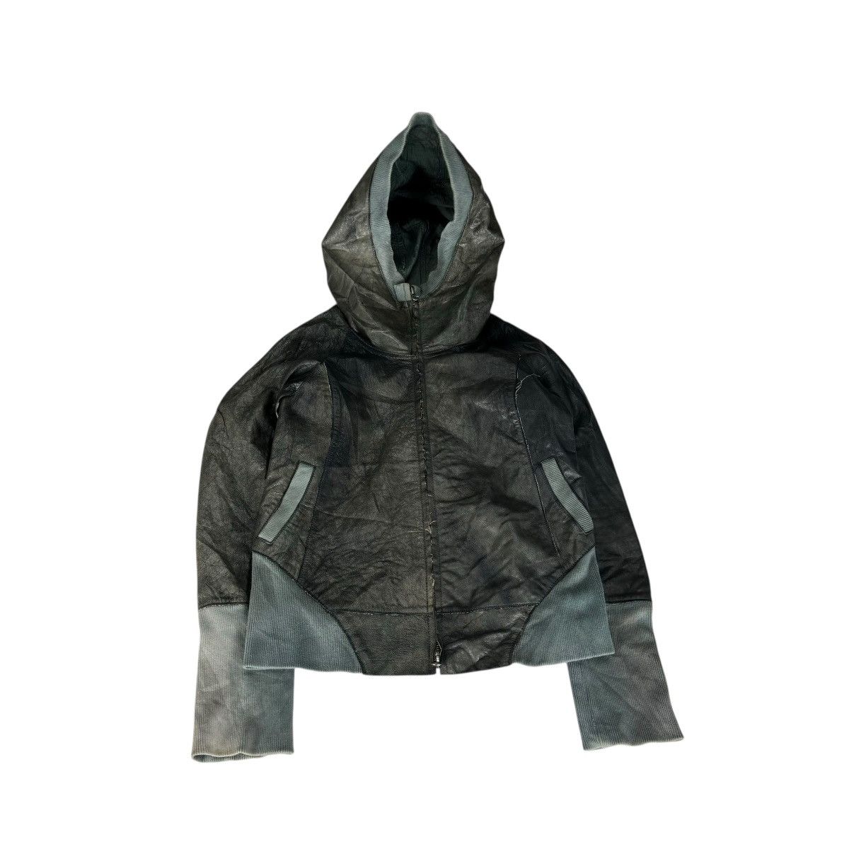 If Six Was Nine 🌟REAL POINT HOODIE GOAT LEATHER JACKET Size US S / EU 44-46 / 1 - 4 Thumbnail