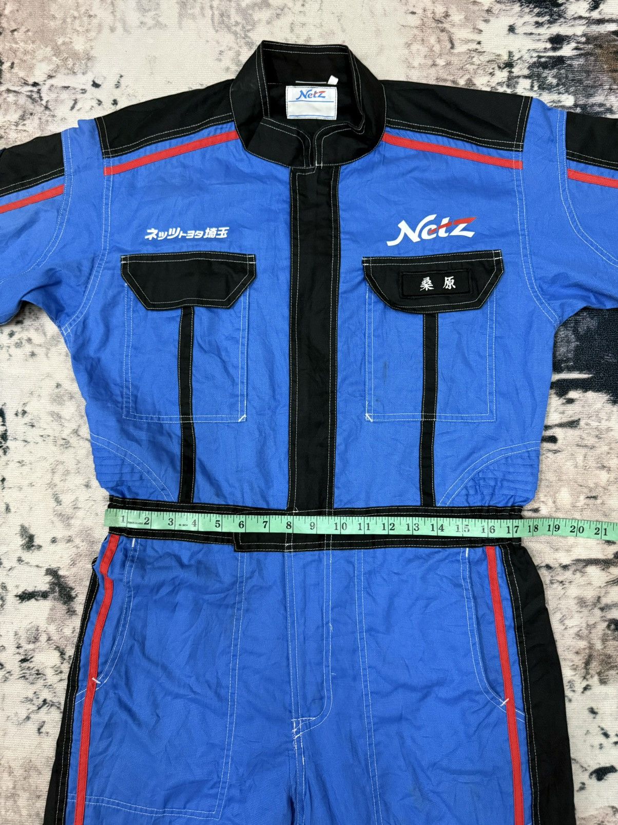 Japanese Brand × Vintage Vintage Netz Toyota Motosport Overall Size US 35 - 16 Thumbnail