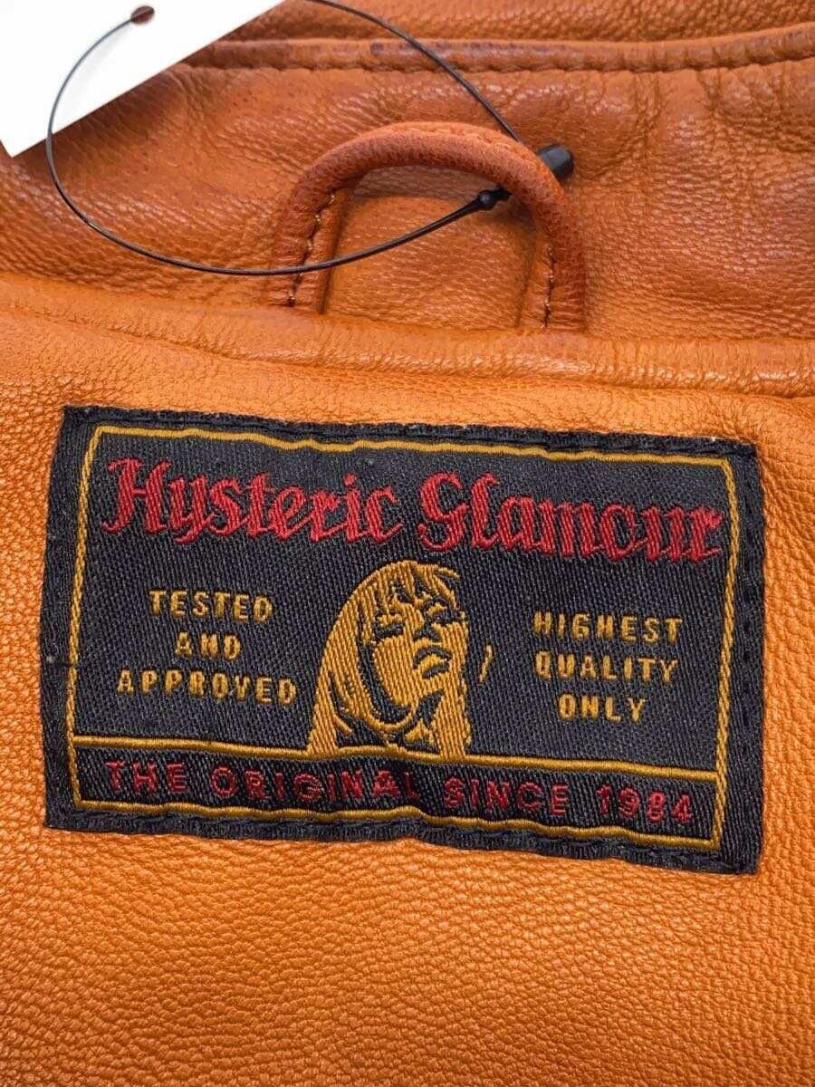 Hysteric Glamour Hysteric Glamour Single Riders Goat Leather Jacket Brown Size US L / EU 52-54 / 3 - 3 Thumbnail