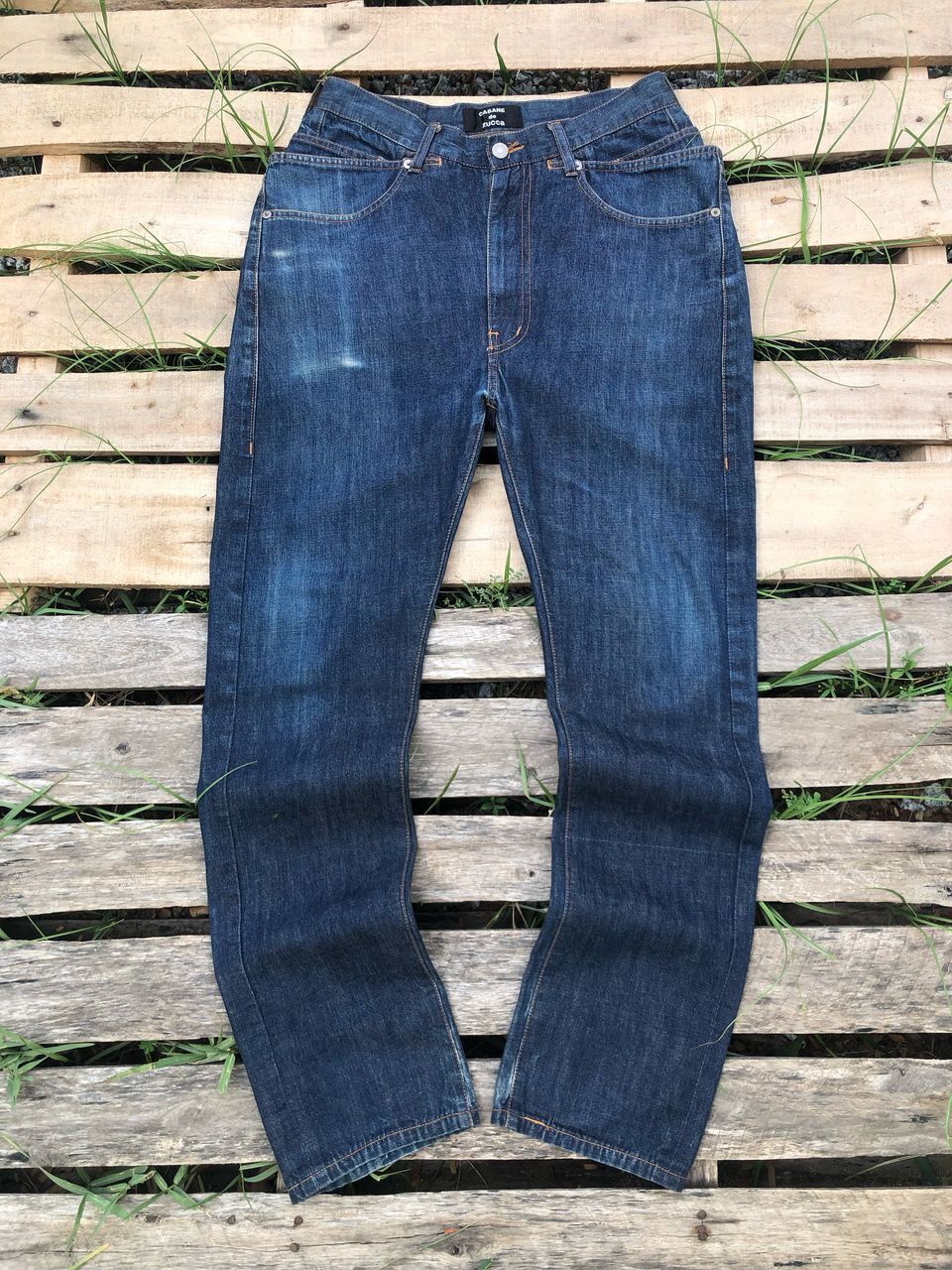 CABANE de ZUCCa × Japanese Brand × Zucca Cabane De Zucca by Issey Miyake Double Pocket Denim Jeans Size US 30 / EU 46 - 2 Thumbnail