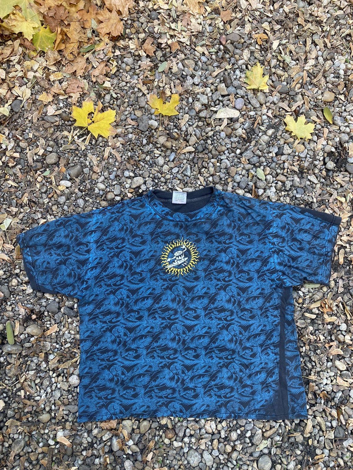 Acme Clothing × Vintage Vintage Rare 90s Triple J AOP T-Shirt Size US XL / EU 56 / 4 - 1 Thumbnail