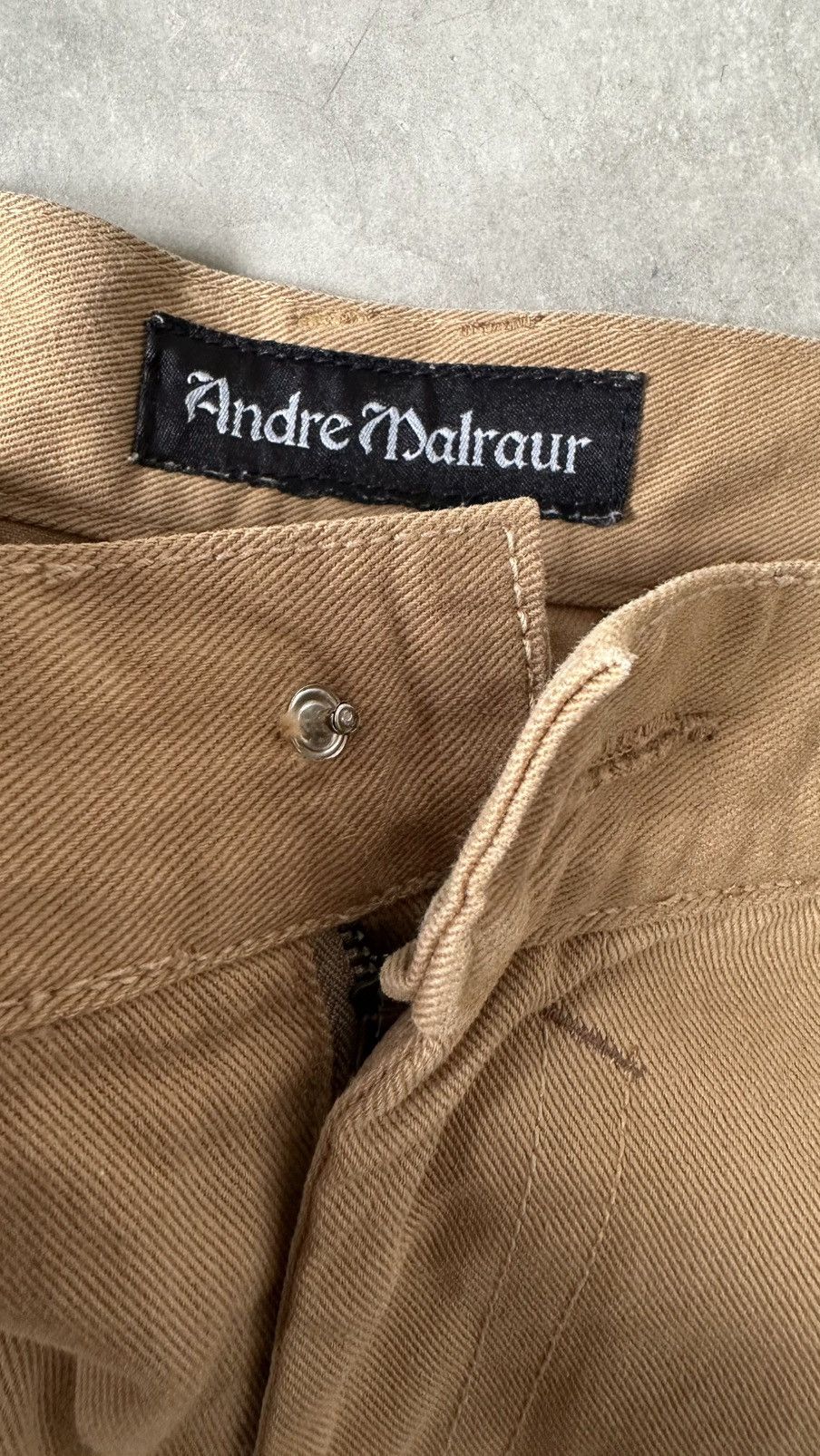 Japanese Brand ANDRE MALRAUR KHAKIS PANT Size US 40 / EU 56 - 8 Thumbnail