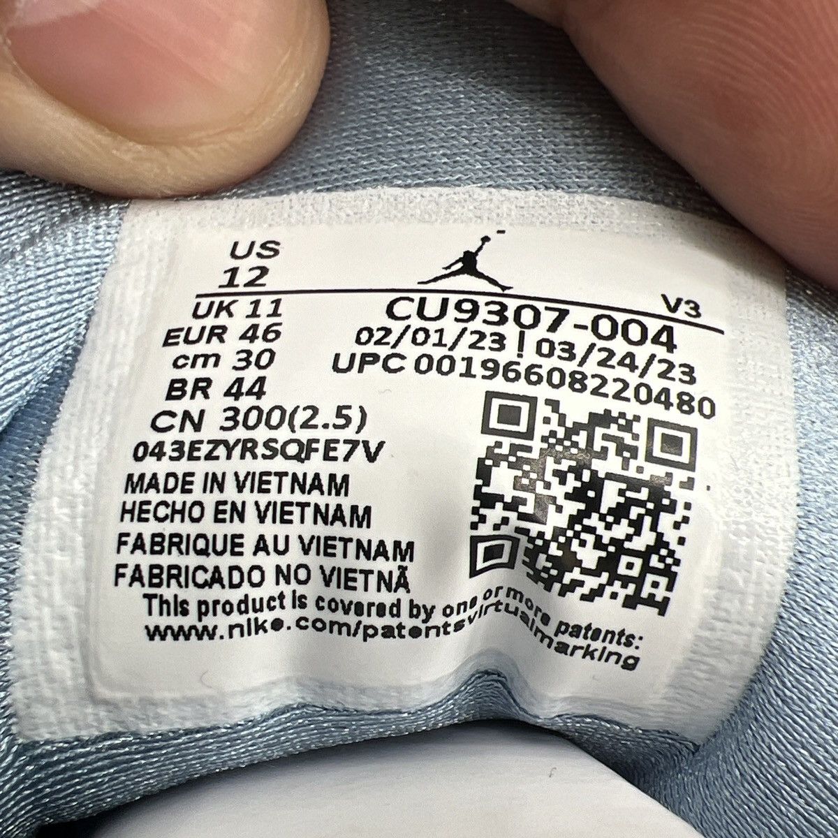 Jordan Brand Air Jordan 7 chambray Size US 12 / EU 45 - 9 Thumbnail