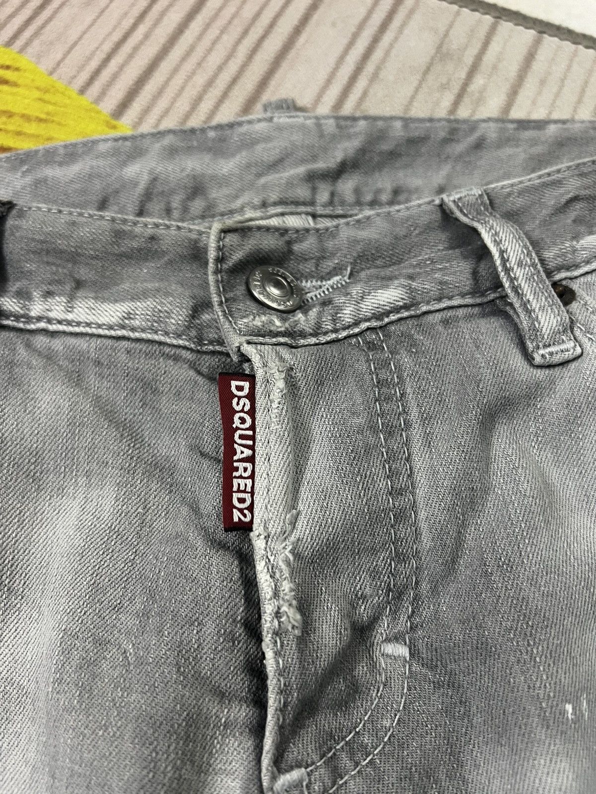 Dsquared2 💥Vintage Dsquared2 Distress Faded Jean Size US 32 / EU 48 - 14 Thumbnail