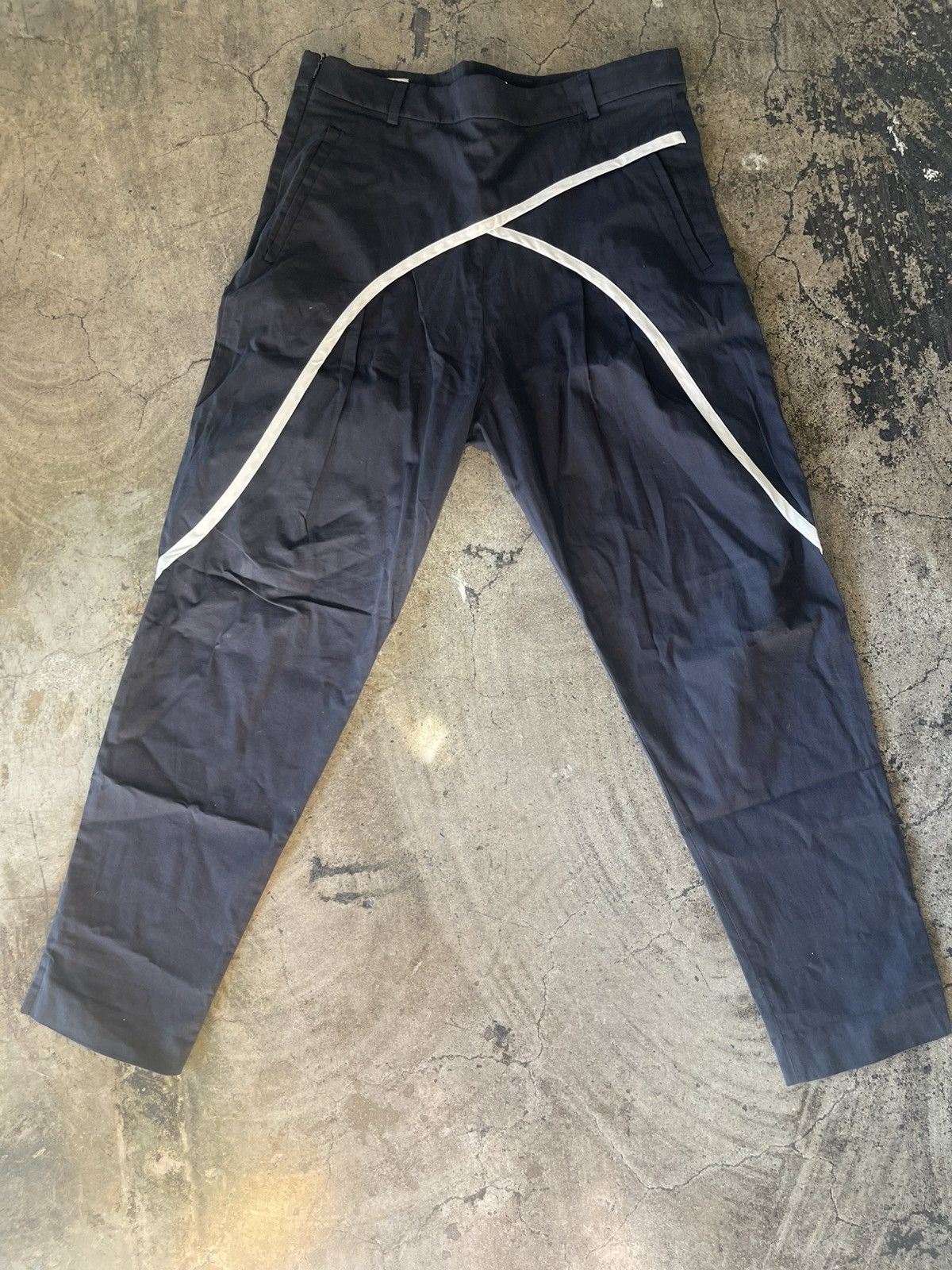Dries Van Noten Dries Van Noten Crossover Pant Size US 30 / EU 46 - 1 Thumbnail