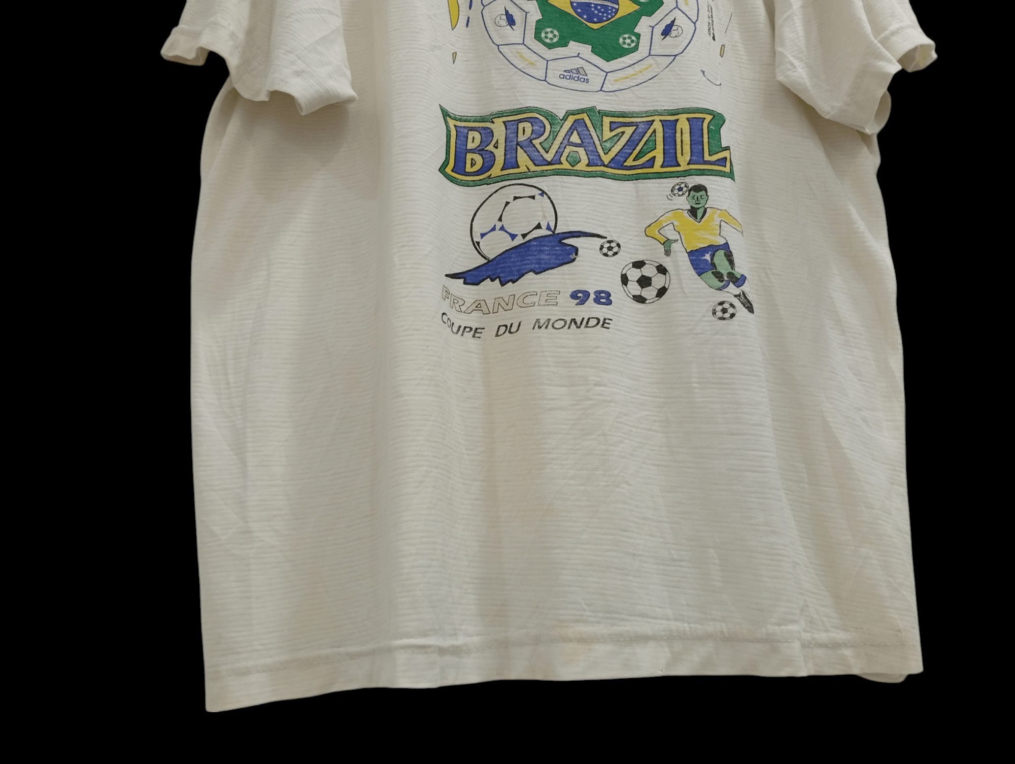 Vintage 🔥🔥Vintage France 98 Coupe Du Monde T-Shirt Size US L / EU 52-54 / 3 - 14 Thumbnail