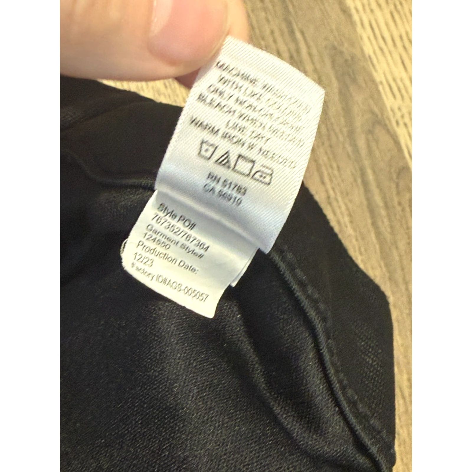 Vintage Maurices Pants Women's 2XL Black Pull On High Rise Ankle Pants Size 40" / US 18 - 6 Thumbnail