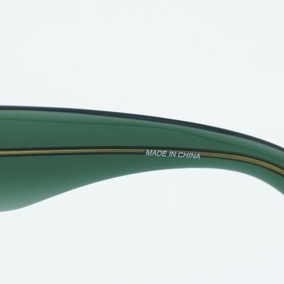 Rag & Bone Rag & Bone RNB1046/G/S 01ED PR Sunglasses Green Square Frame Size ONE SIZE - 9 Thumbnail