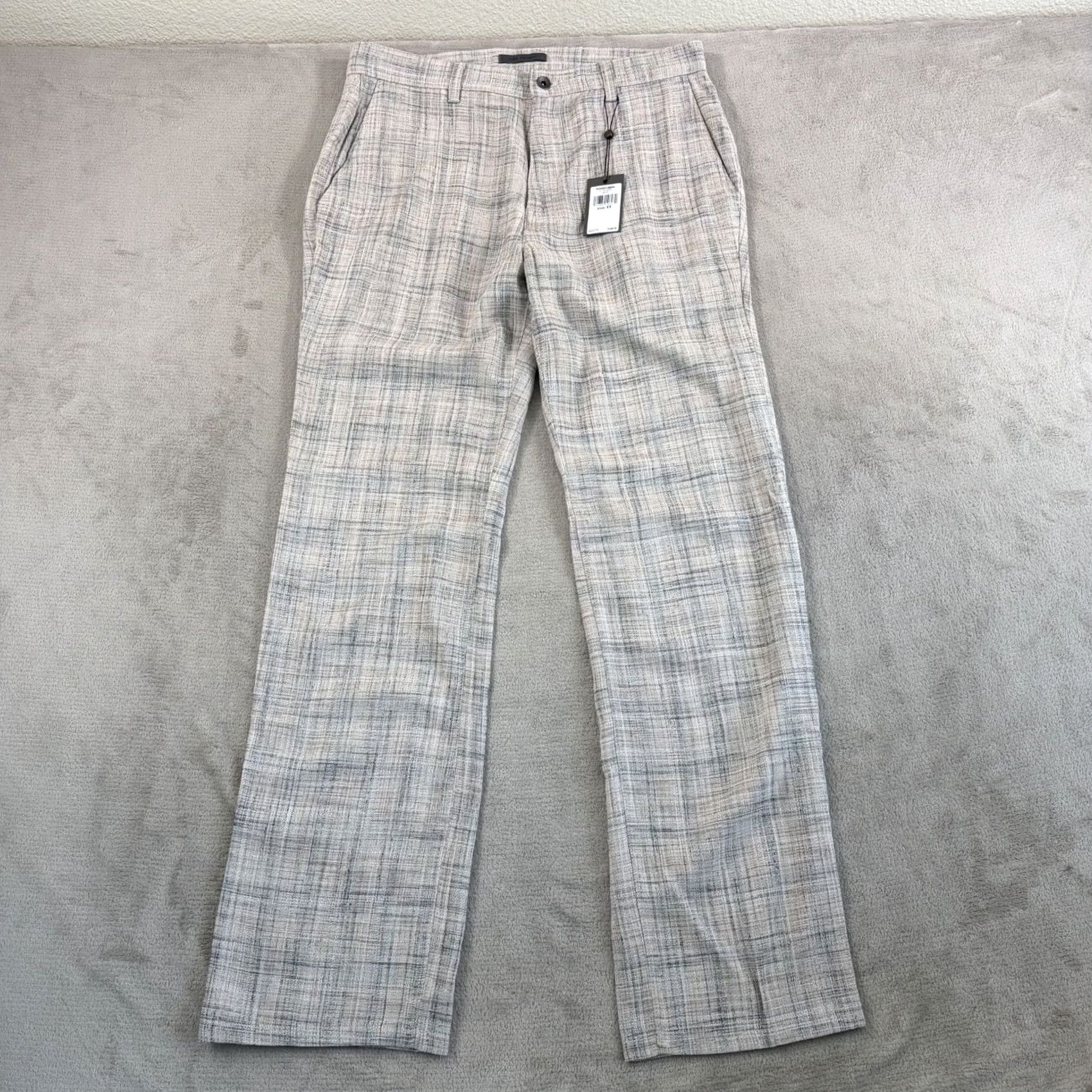 John Varvatos John Varvatos Pants Mens 32 Ecru Collection Anderson Men 32x33 NWT Size US 32 / EU 48 - 6 Thumbnail