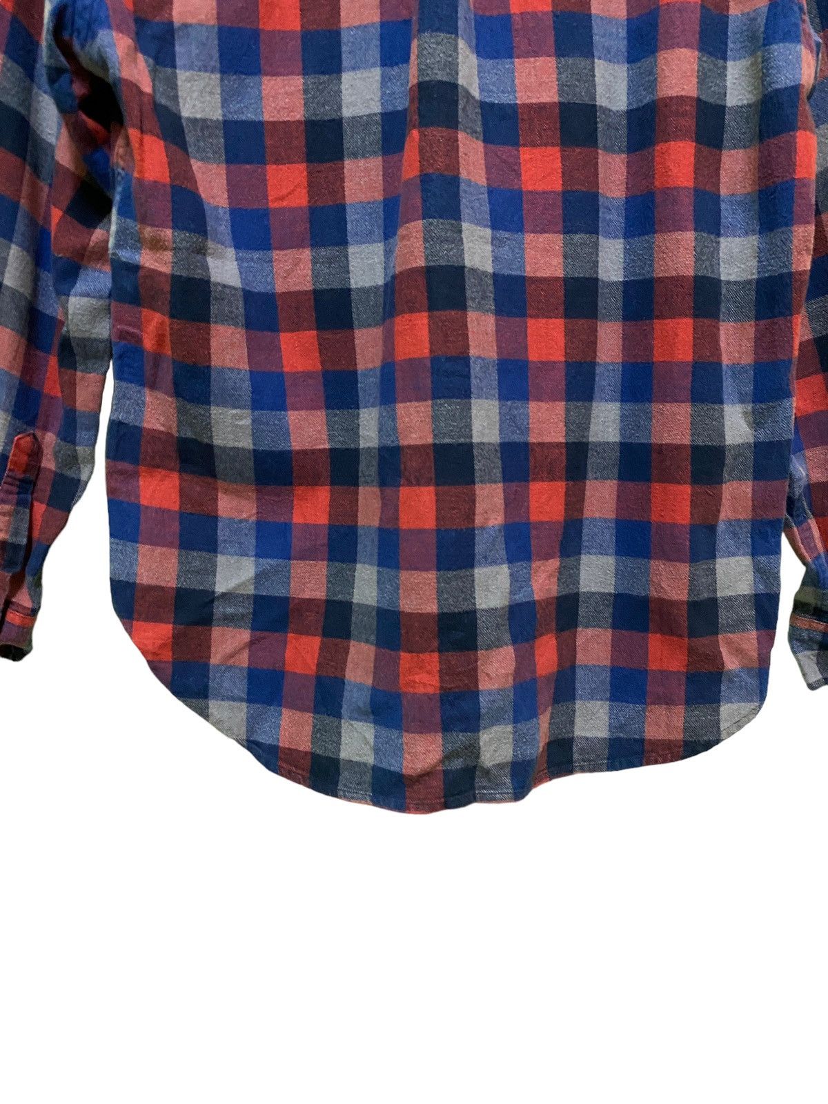 Designer × Japanese Brand × Vintage Beams Hearts Flannel Shirt Size US S / EU 44-46 / 1 - 11 Thumbnail