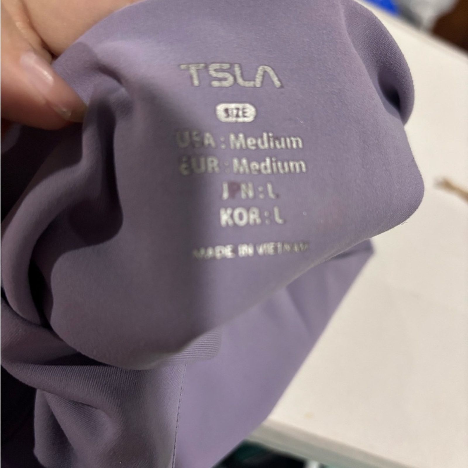 Other TSLA Lavender Women's Leggings - Size Medium Size 34" / US 12 / IT 48 - 3 Thumbnail