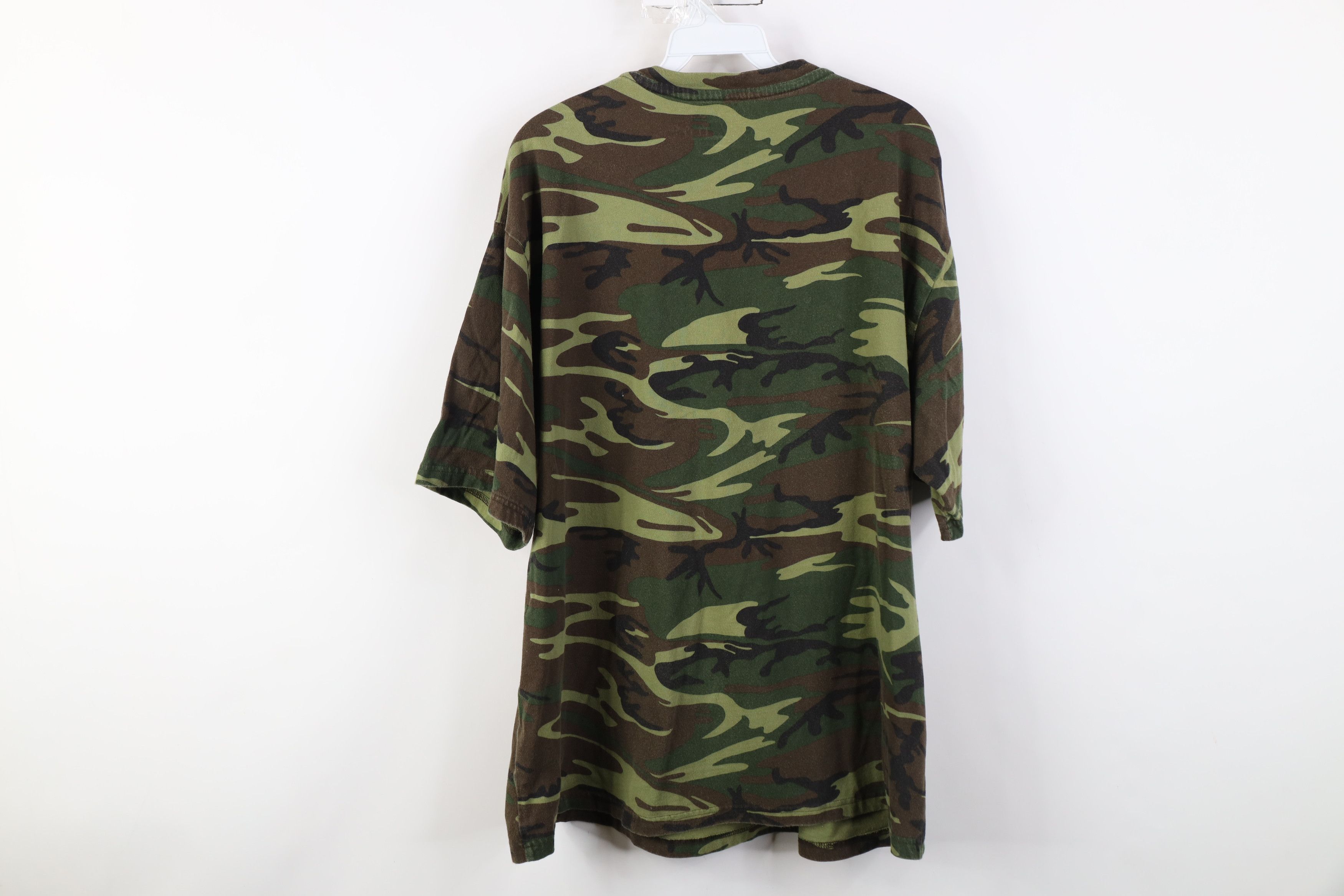 Vintage Vintage Y2K Streetwear Short Sleeve Pocket T-Shirt Cotton Size US XXL / EU 58 / 5 - 10 Thumbnail