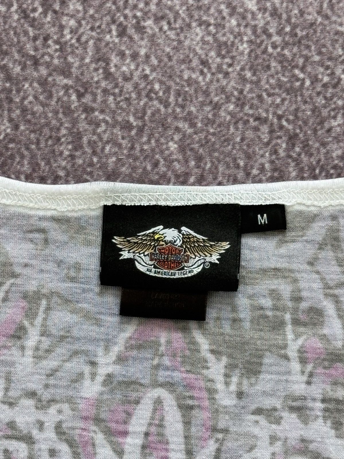 Harley Davidson Harley Davidson Cyber Grunge Y2K Glamour Print Crazy T-Shirt Size M / US 6-8 / IT 42-44 - 11 Thumbnail