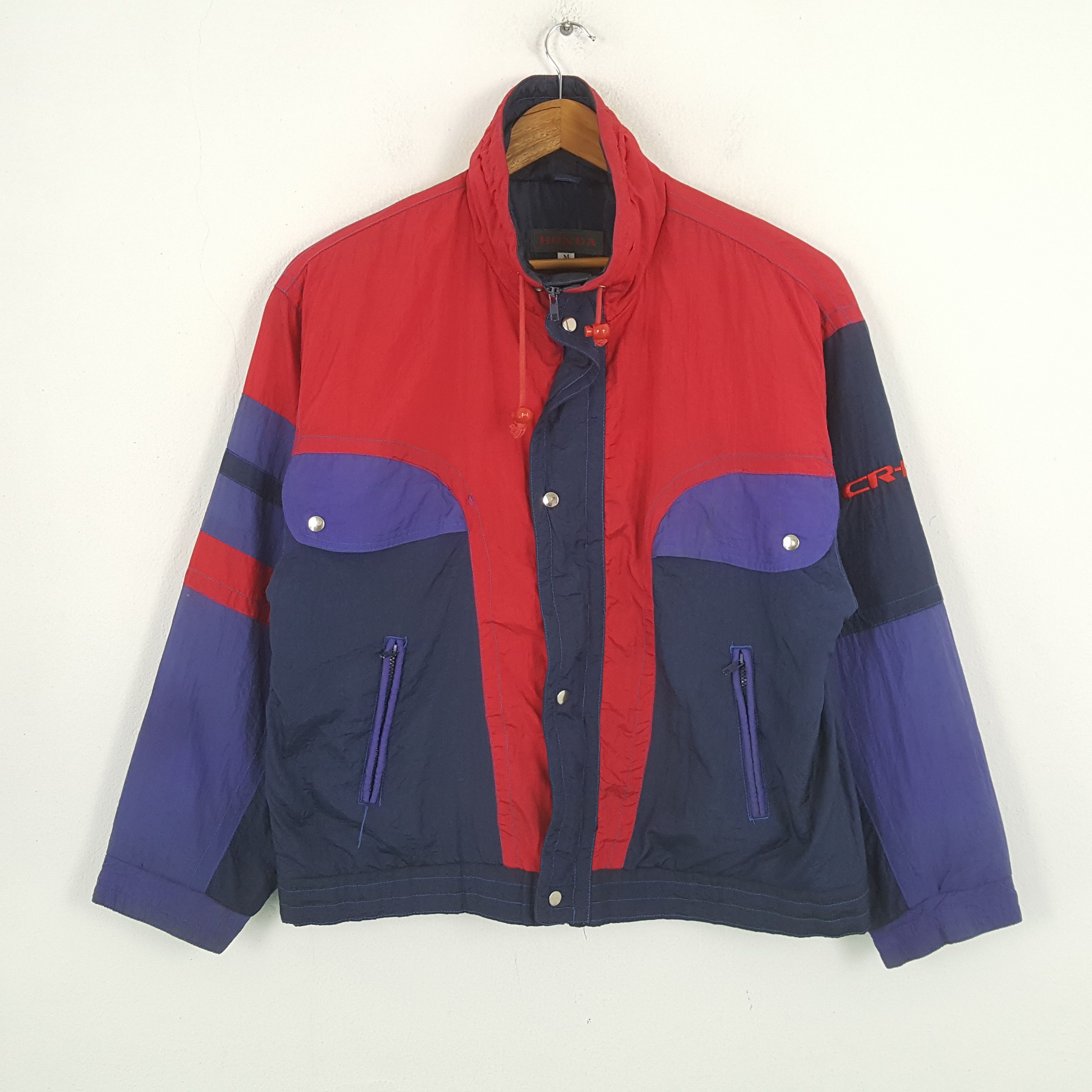 Honda × Vintage Vintage HONDA CRV Japanese Motorsport Custom Jacket Size US XL / EU 56 / 4 - 3 Thumbnail