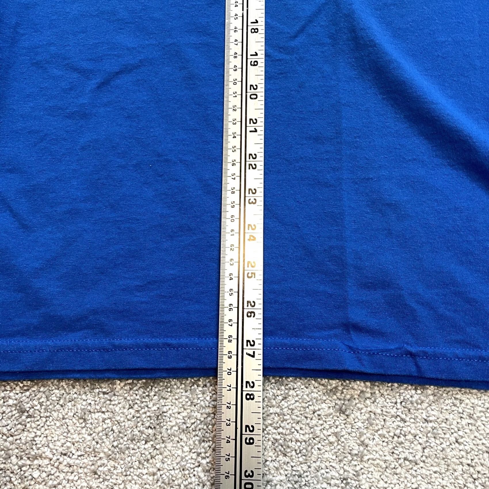 Gildan VINTAGE Gildan Dry Blend Polo Shirt Mens L Blue Logo Size US L / EU 52-54 / 3 - 6 Thumbnail