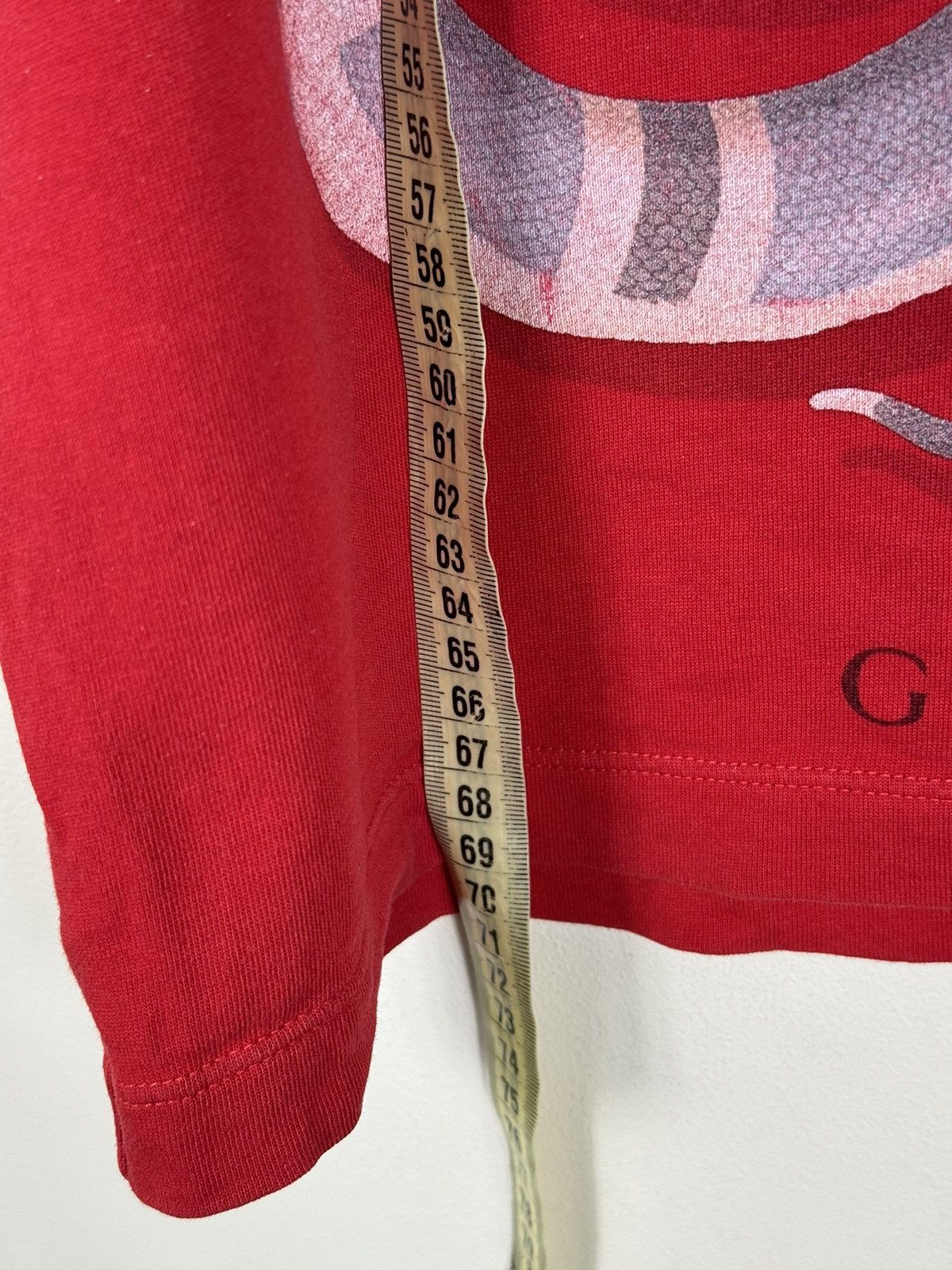 Designer GUCCI SNAKE RED TEE Size US S / EU 44-46 / 1 - 15 Thumbnail