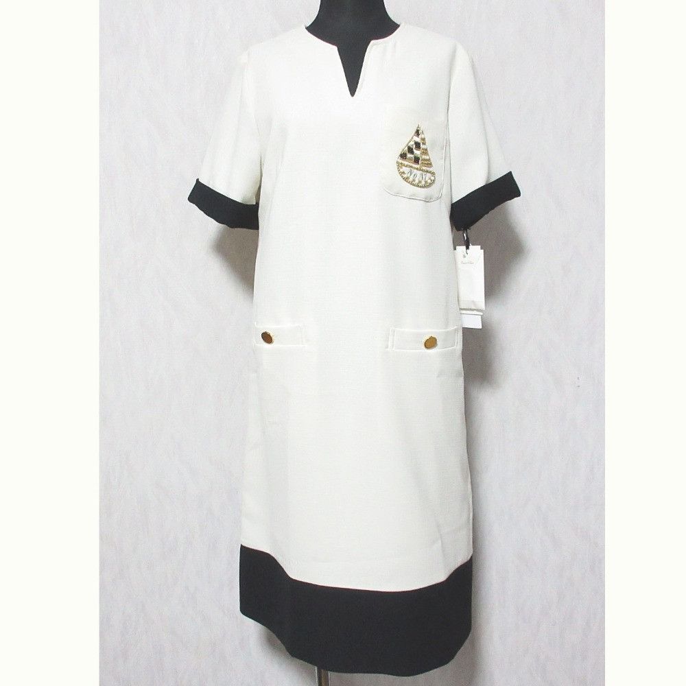 Other Other Grace Class Bijou Emblem Dress Cotton Dresses 0224231034 DUTY FREE for USA Size ONE SIZE - 1 Thumbnail