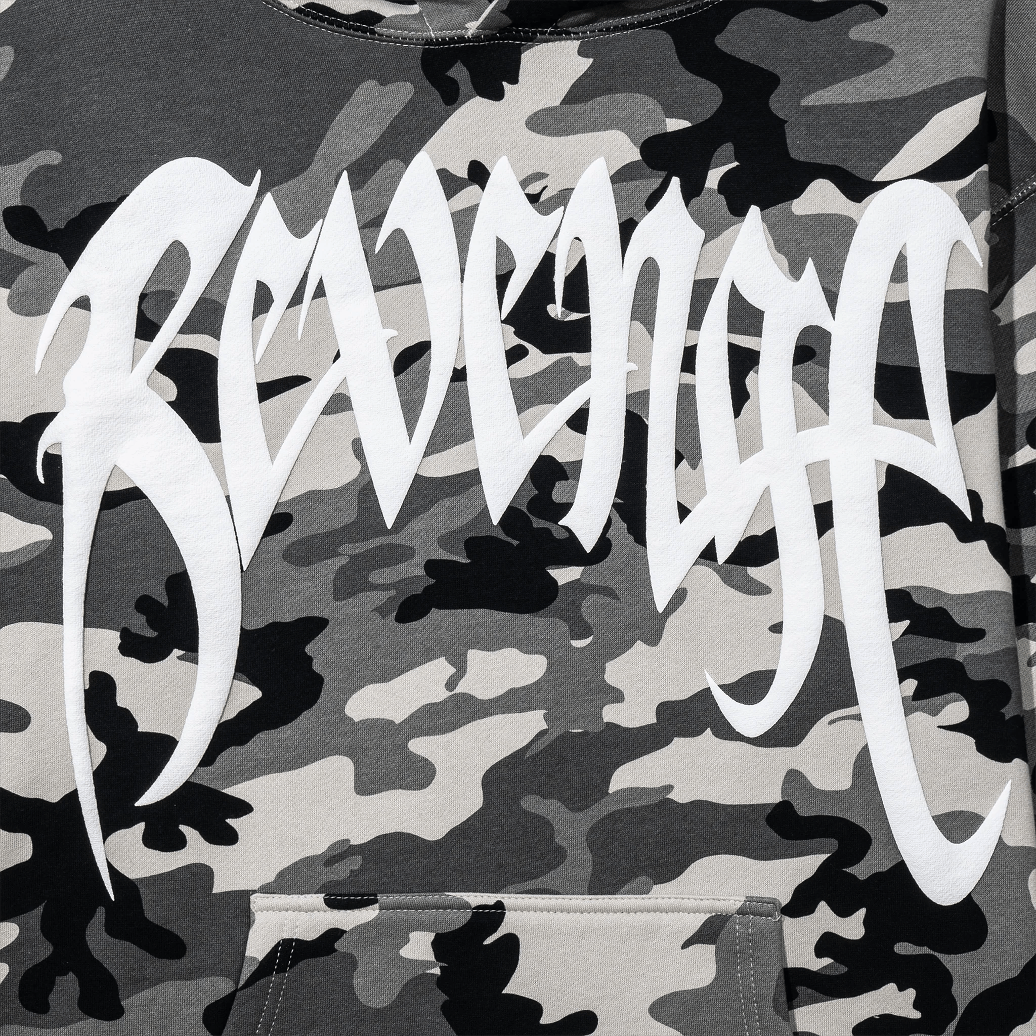Revenge Revenge + XXXTENTANCION KILL HOODIE (SNOW CAMO) Size US XL / EU 56 / 4 - 7 Thumbnail