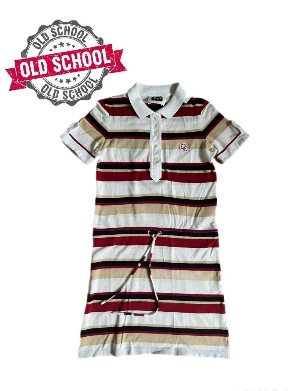 Dolce & Gabbana Dolce & Gabbana D&G Striped Dress Multicolor Size XS / US 0-2 / IT 36-38 - 1 Thumbnail