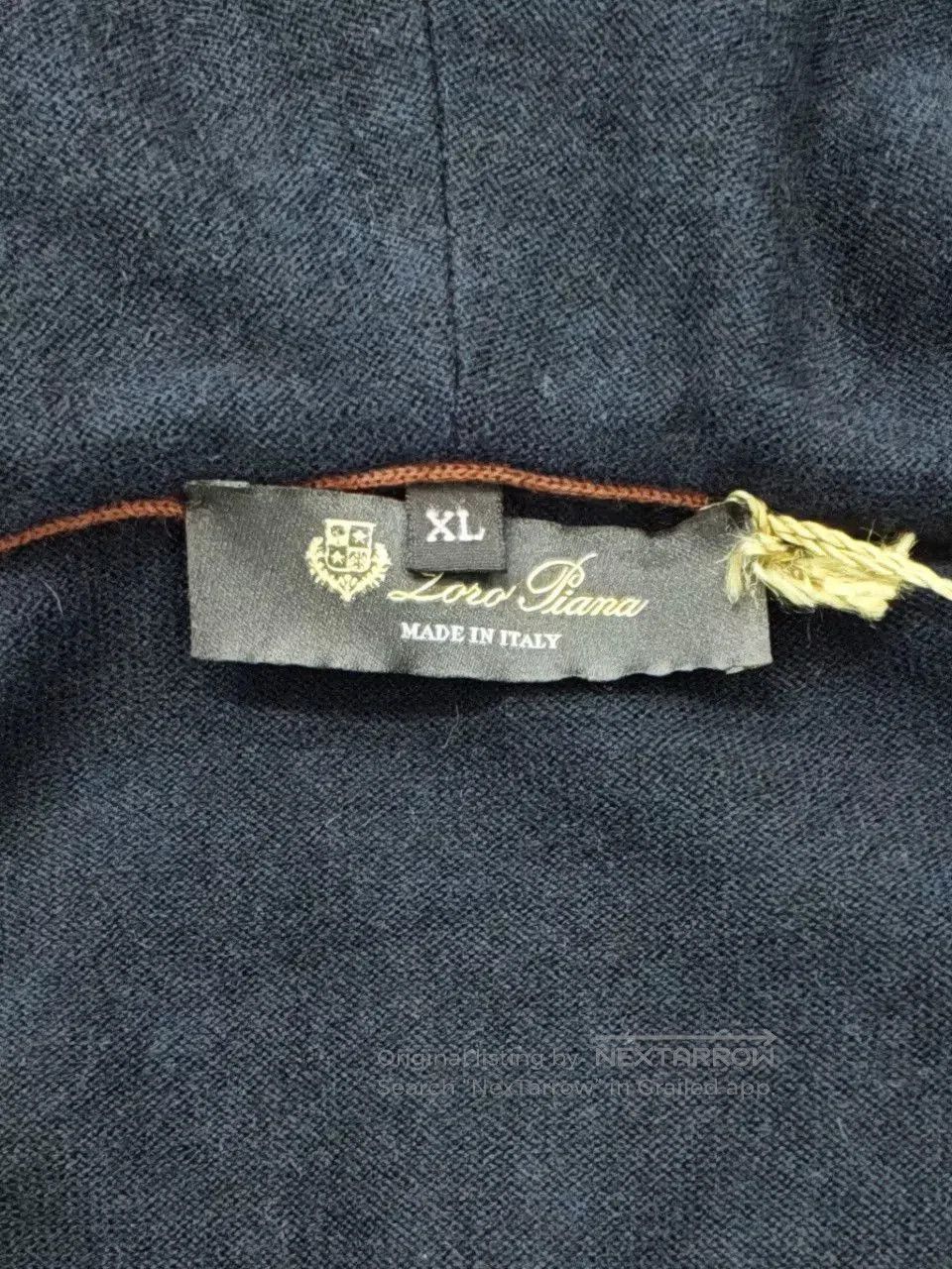 Loro Piana Loro Piana Men's Hooded Zip Jacket. Size US XL / EU 56 / 4 - 7 Thumbnail