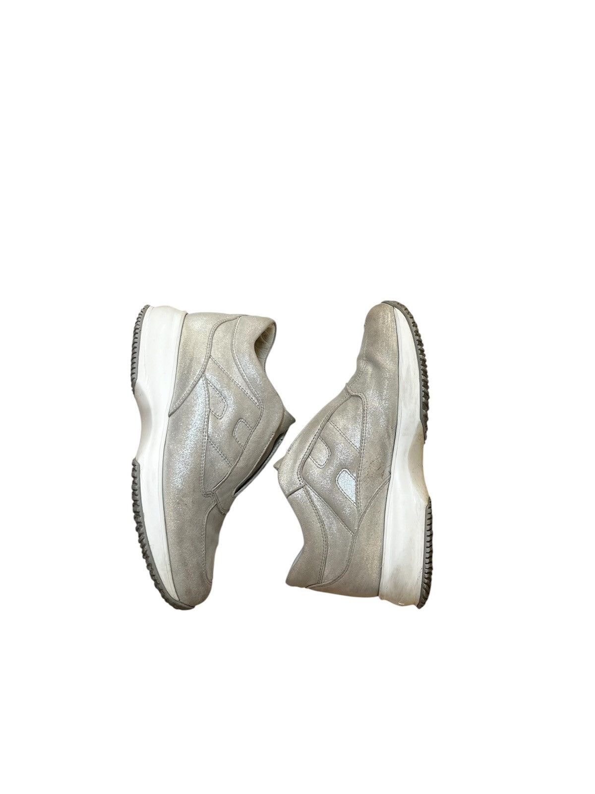 Hogan HOGAN silver sneakers Size US 9 / IT 39 - 2 Thumbnail