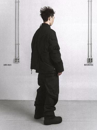Other ATTEMPT 23AW Asymmetric Zip Puffer Jacket Size US M / EU 48-50 / 2 - 9 Thumbnail