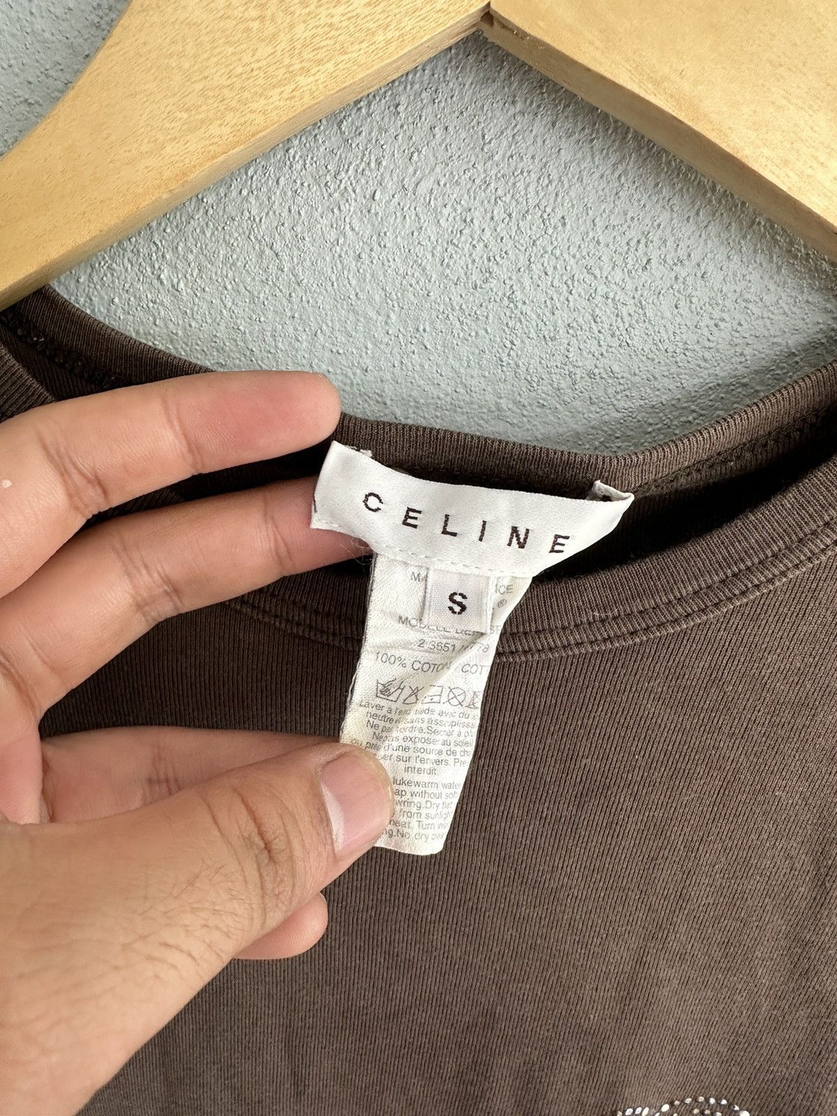 Celine Celine Logo Tank Top Made In France Size US XS / EU 42 / 0 - 4 Thumbnail