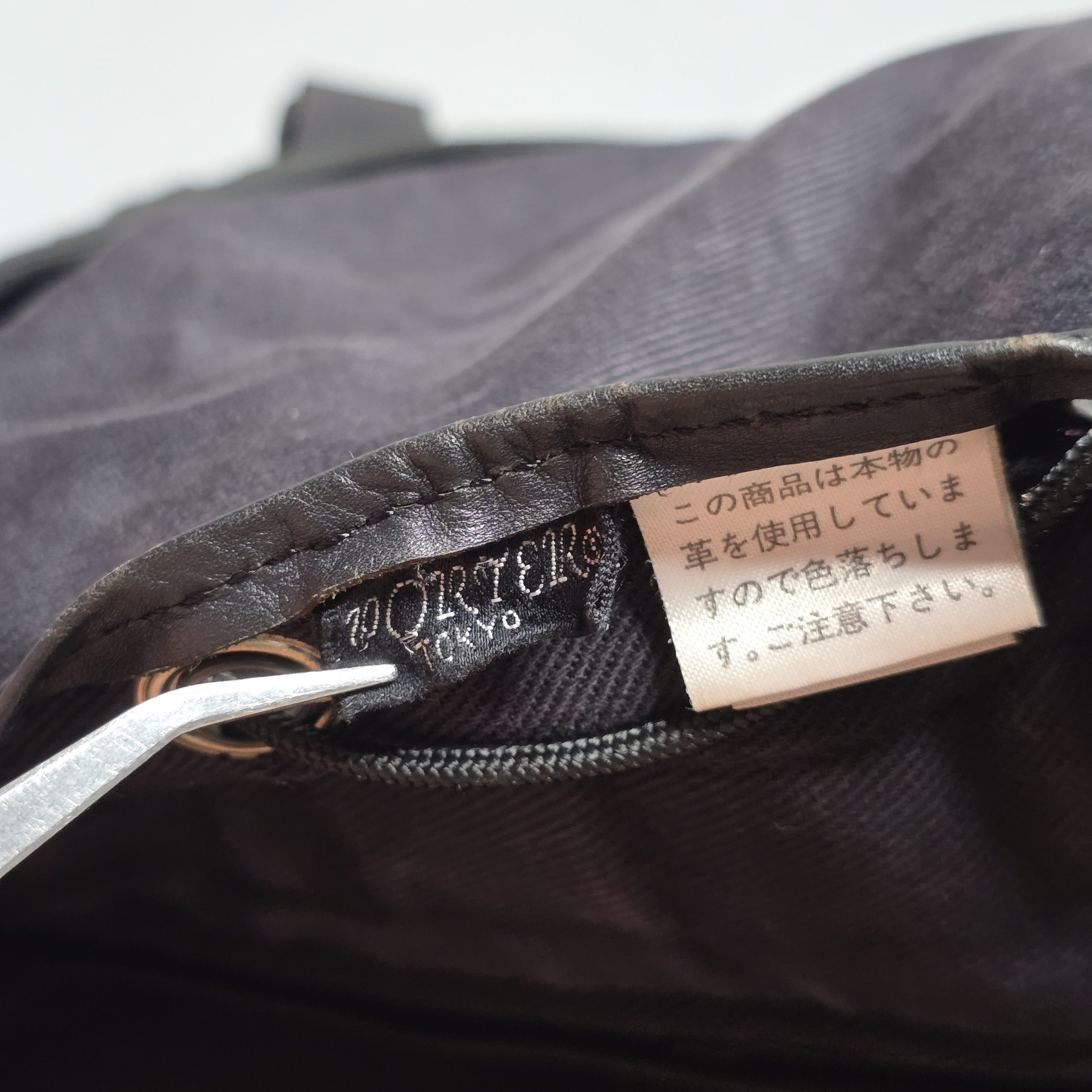 Porter PORTER - Leather Backpack Size ONE SIZE - 10 Thumbnail