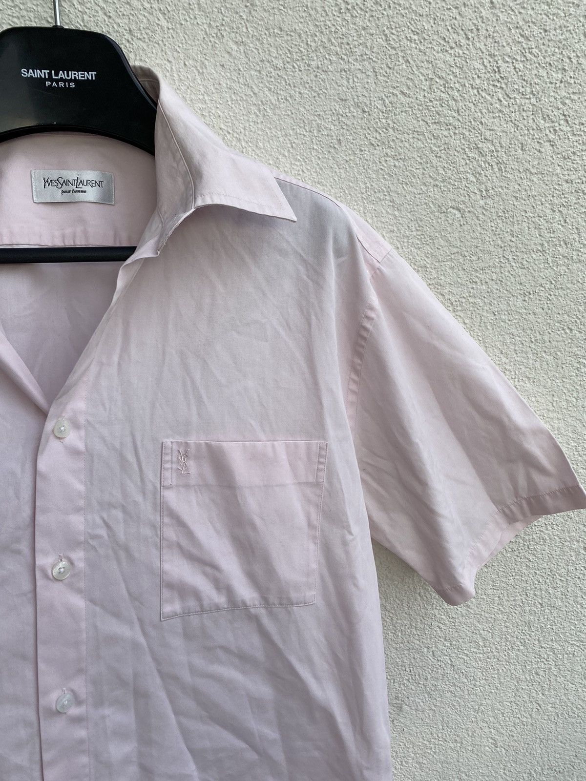 Yves Saint Laurent Summer YSL Shirt Pinky Size US L / EU 52-54 / 3 - 1 Thumbnail
