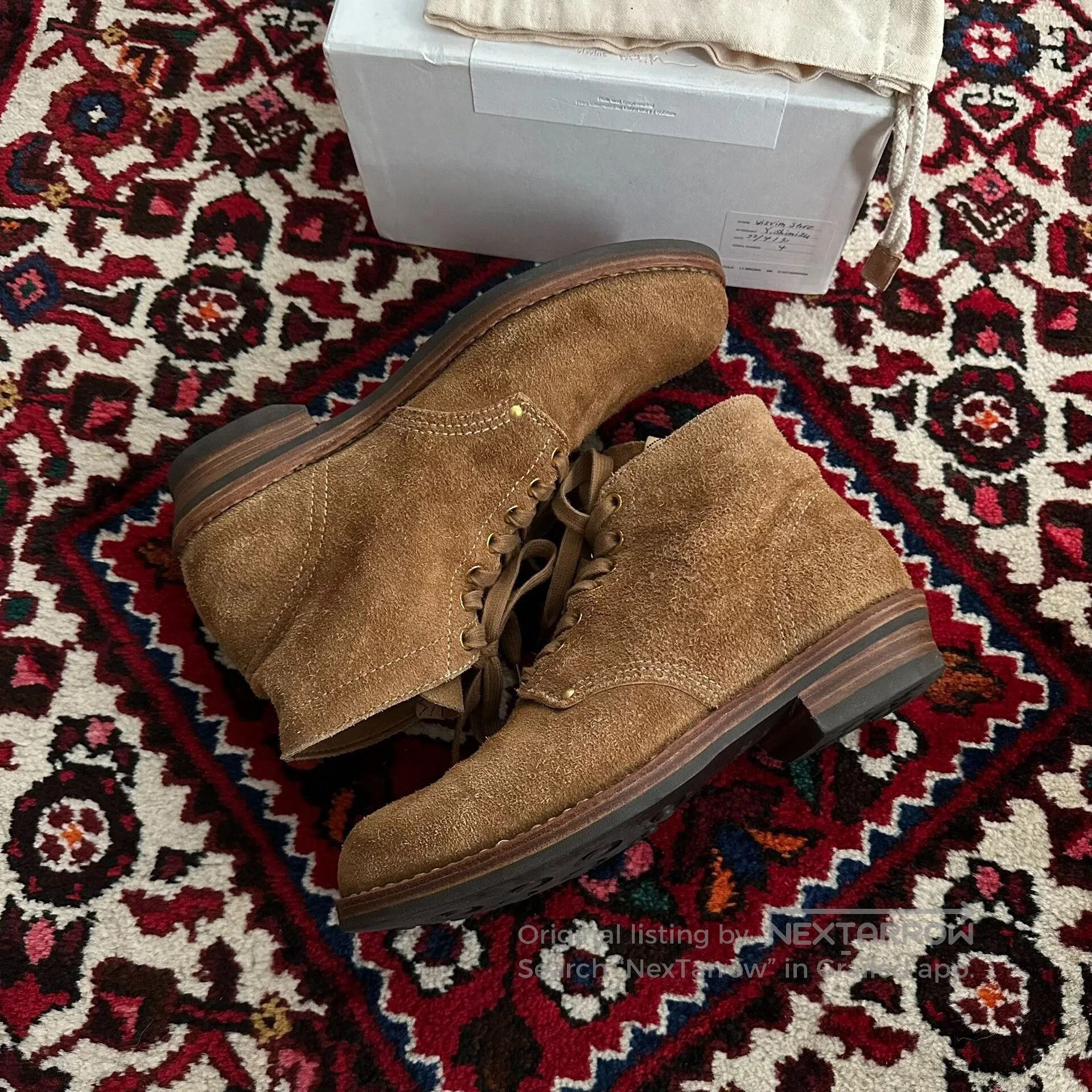 Visvim VISVIM Brigadier Boots in Camel Color. Size US 8.5 / EU 41-42 - 5 Thumbnail