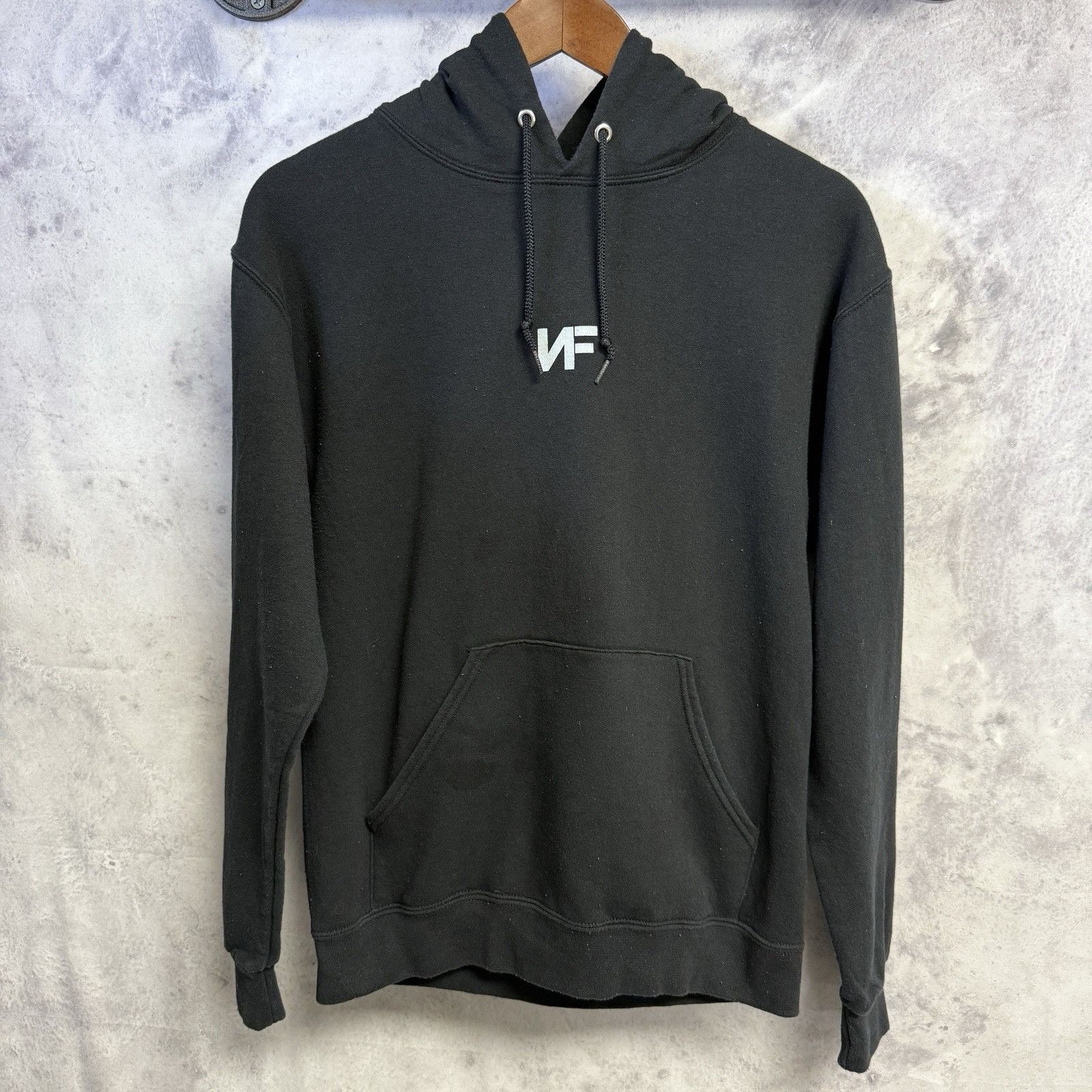 Rap Tees NF Real Music Hope Tour MMXXIV Black Hoodie Men’s Size Small Size US S / EU 44-46 / 1 - 1 Thumbnail