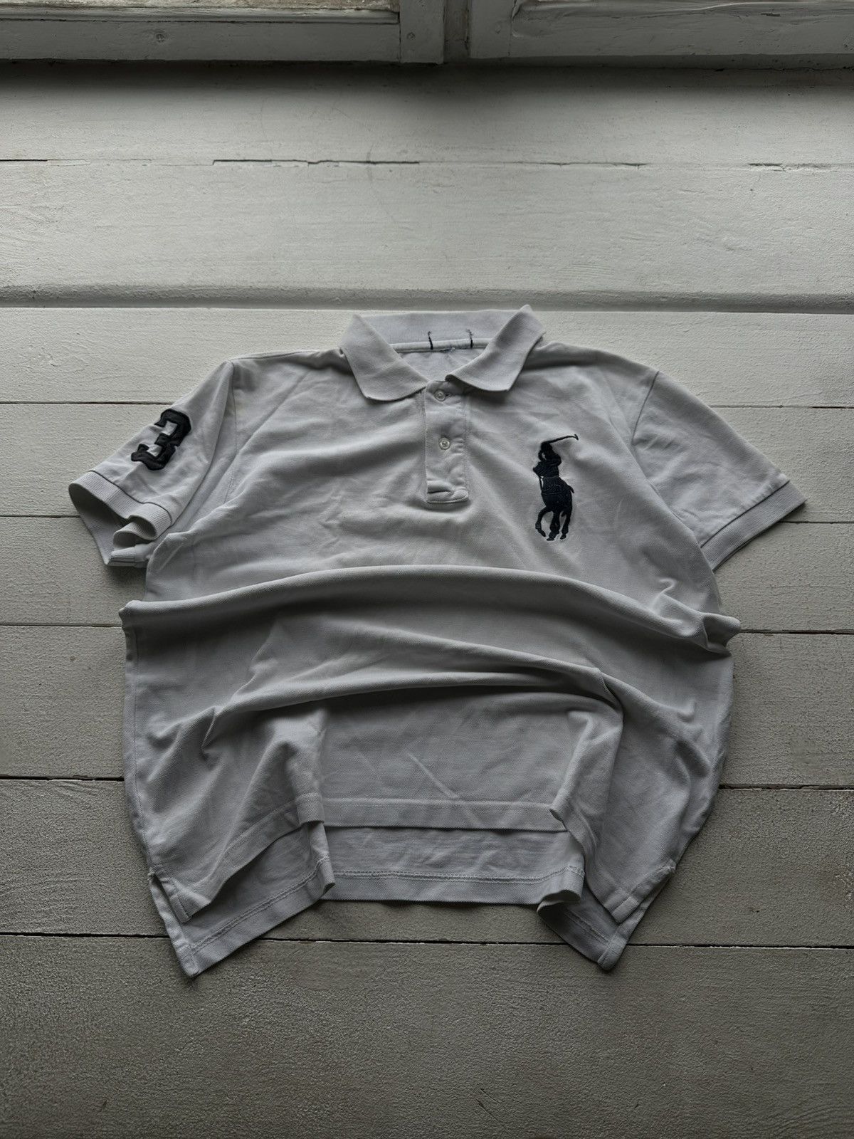 Polo Ralph Lauren × Vintage ❗️Vintage POLO Shirt Polo Ralph Lauren #3 USA Chief Keef styl Size US M / EU 48-50 / 2 - 1 Thumbnail