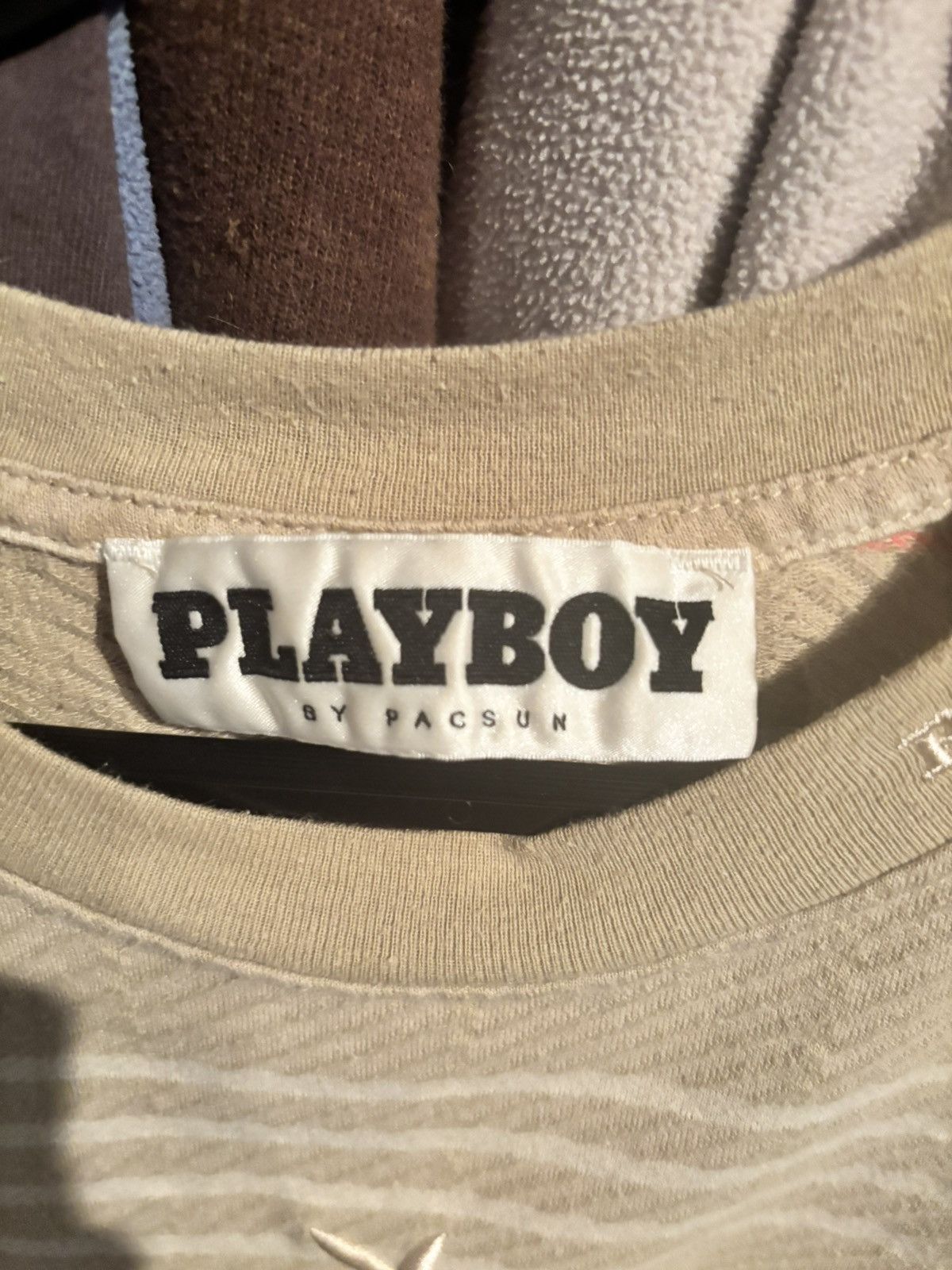 Playboy Playboy ribbed t-shirt Size US L / EU 52-54 / 3 - 2 Thumbnail
