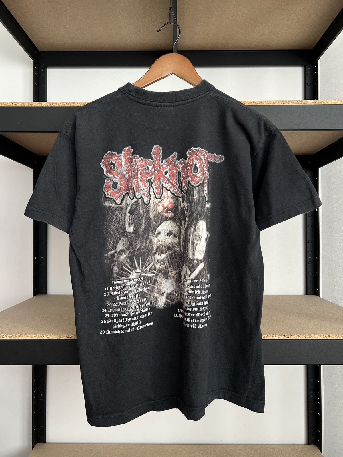 Band Tees Vintage 2008 Slipknot All Hope Is Gone Nu Metal Band T-shirt Size US M / EU 48-50 / 2 - 4 Thumbnail