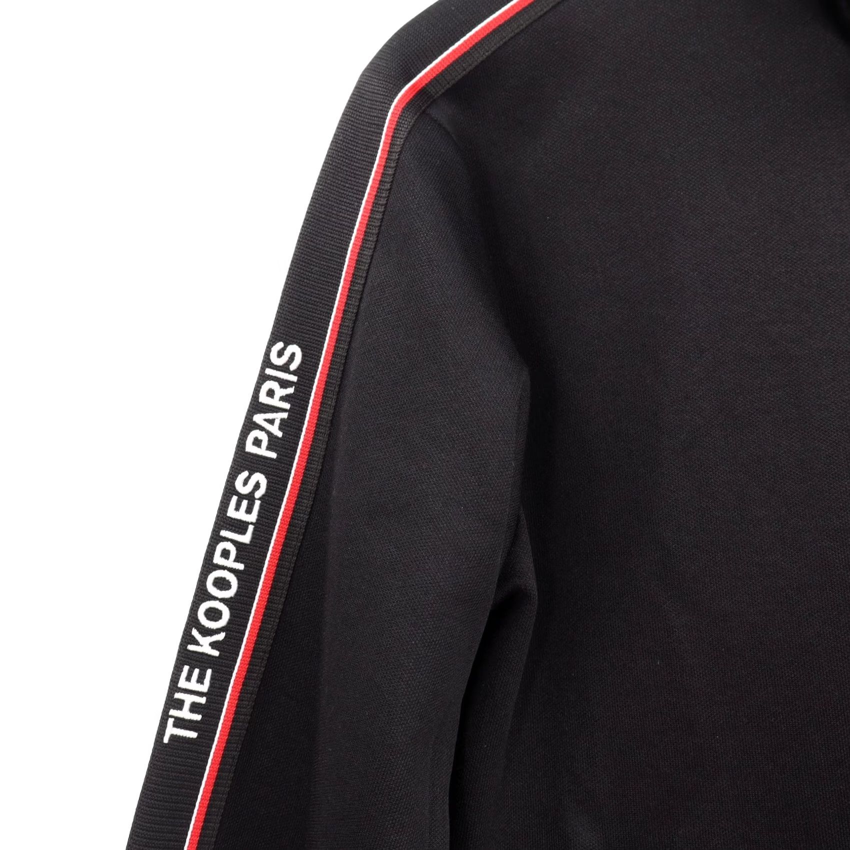 The Kooples The Kooples Mens Jacket Track Jacket XS Black Solid Zip Size US XS / EU 42 / 0 - 4 Thumbnail