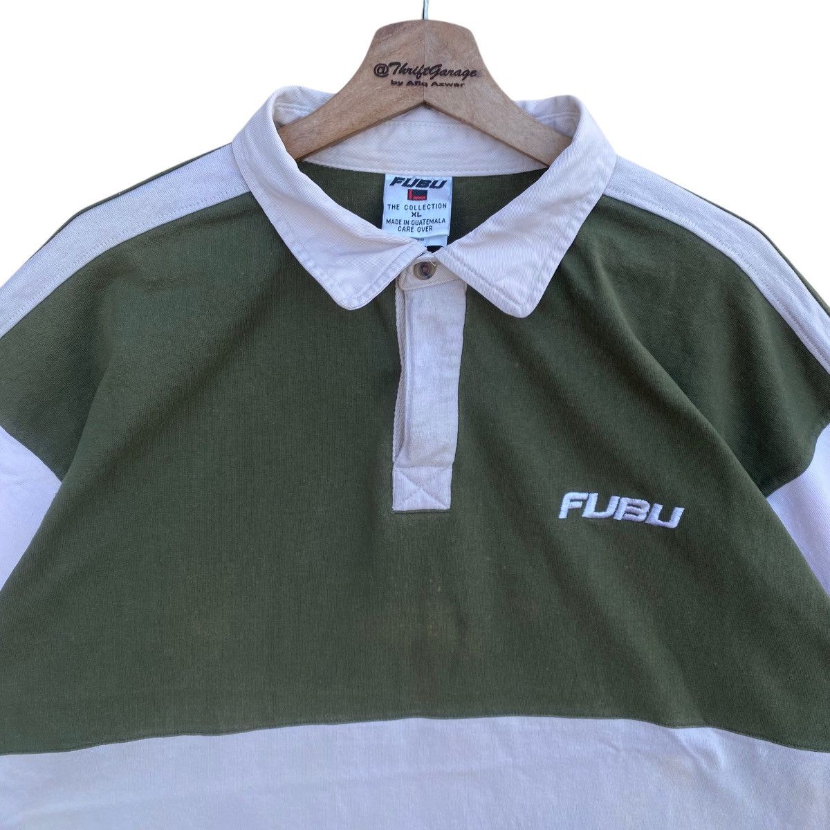 Fubu Vintage Fubu Sports ‘The Collection’ Big Logo Polos Size US XL / EU 56 / 4 - 3 Thumbnail
