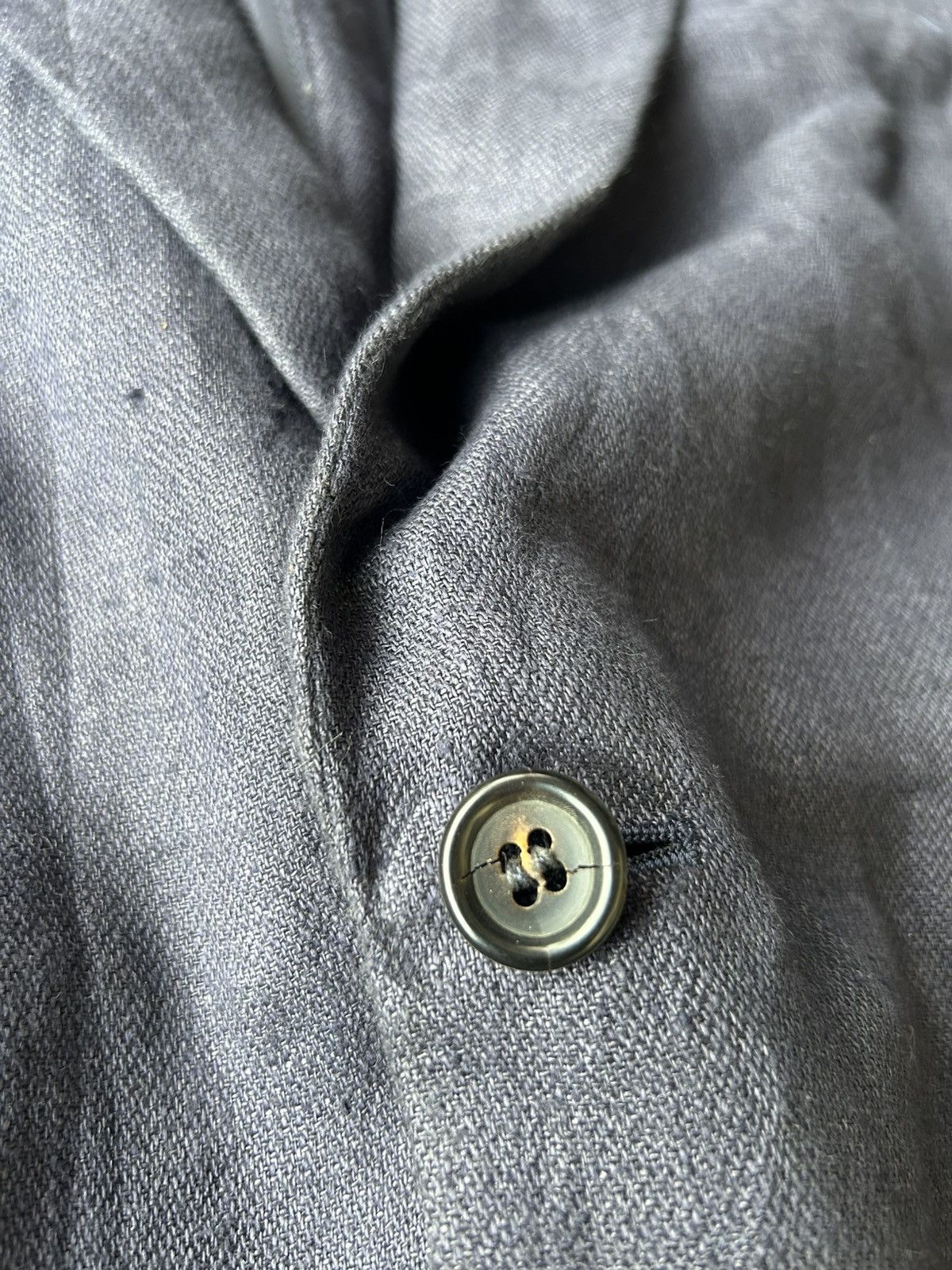 Comme des Garcons Comme des Garcons Homme Linen Blazer Size US S / EU 44-46 / 1 - 8 Thumbnail
