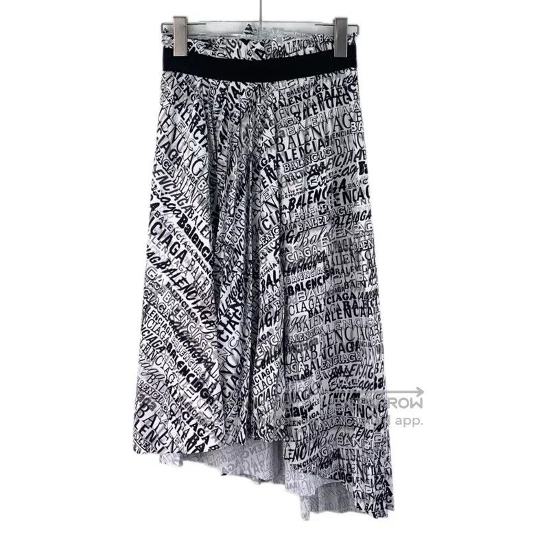 Balenciaga Balenciaga Color-blocked Logo Letter Full Print Irregular Size 33" - 1 Thumbnail