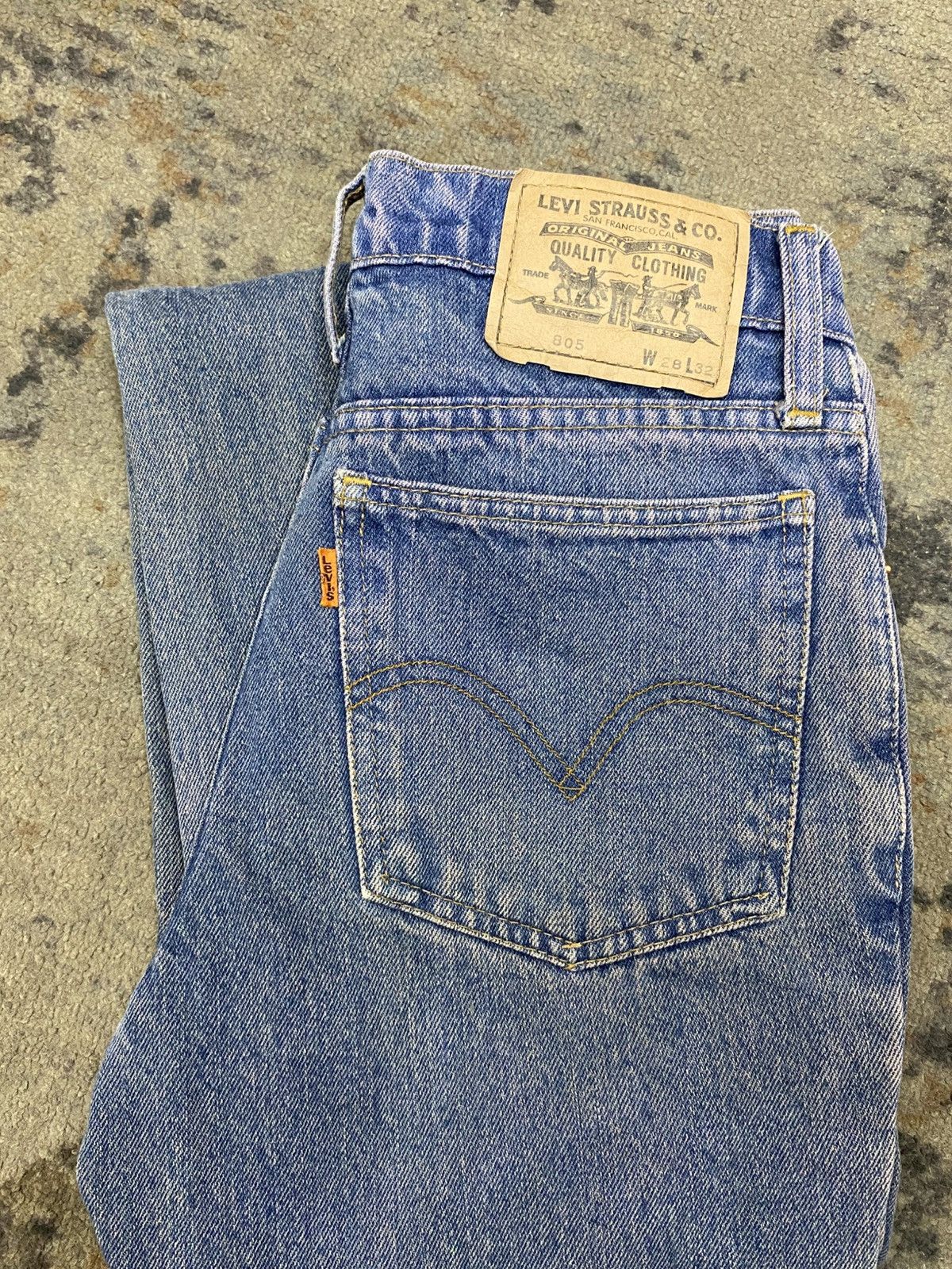 Levi's × Levi's Made & Crafted × Levi's Vintage Clothing 805 levis vintage blue jeans 90s Size US 28 / EU 44 - 4 Thumbnail