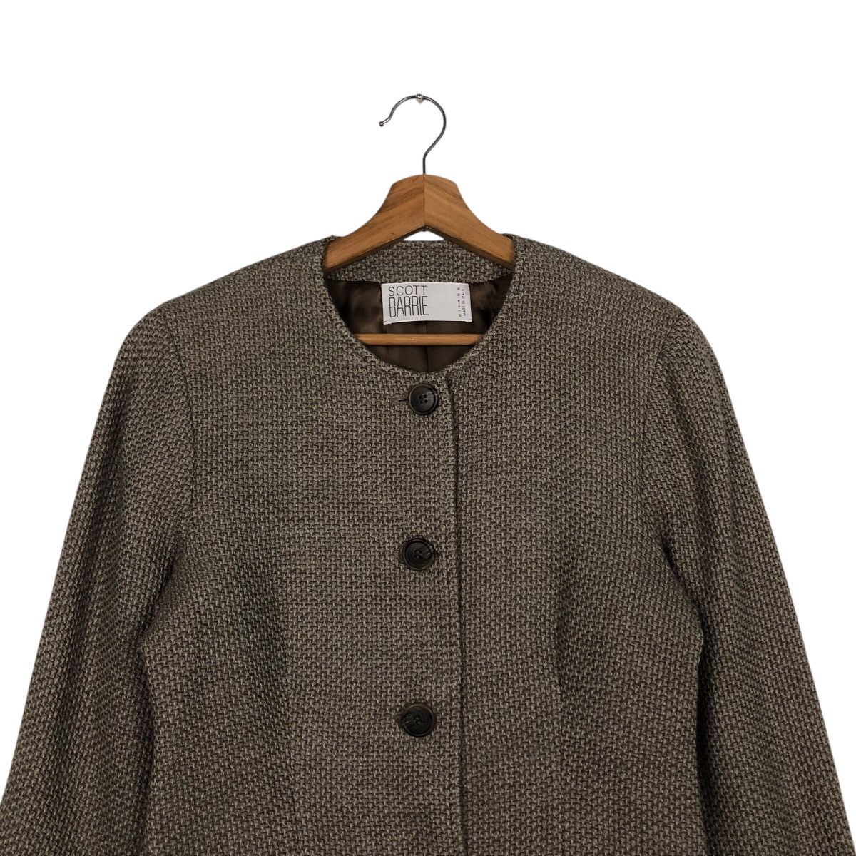 Japanese Brand 📌Vintage Wool Jacket Scott Barrie Made in Italy Size US M / EU 48-50 / 2 - 4 Thumbnail