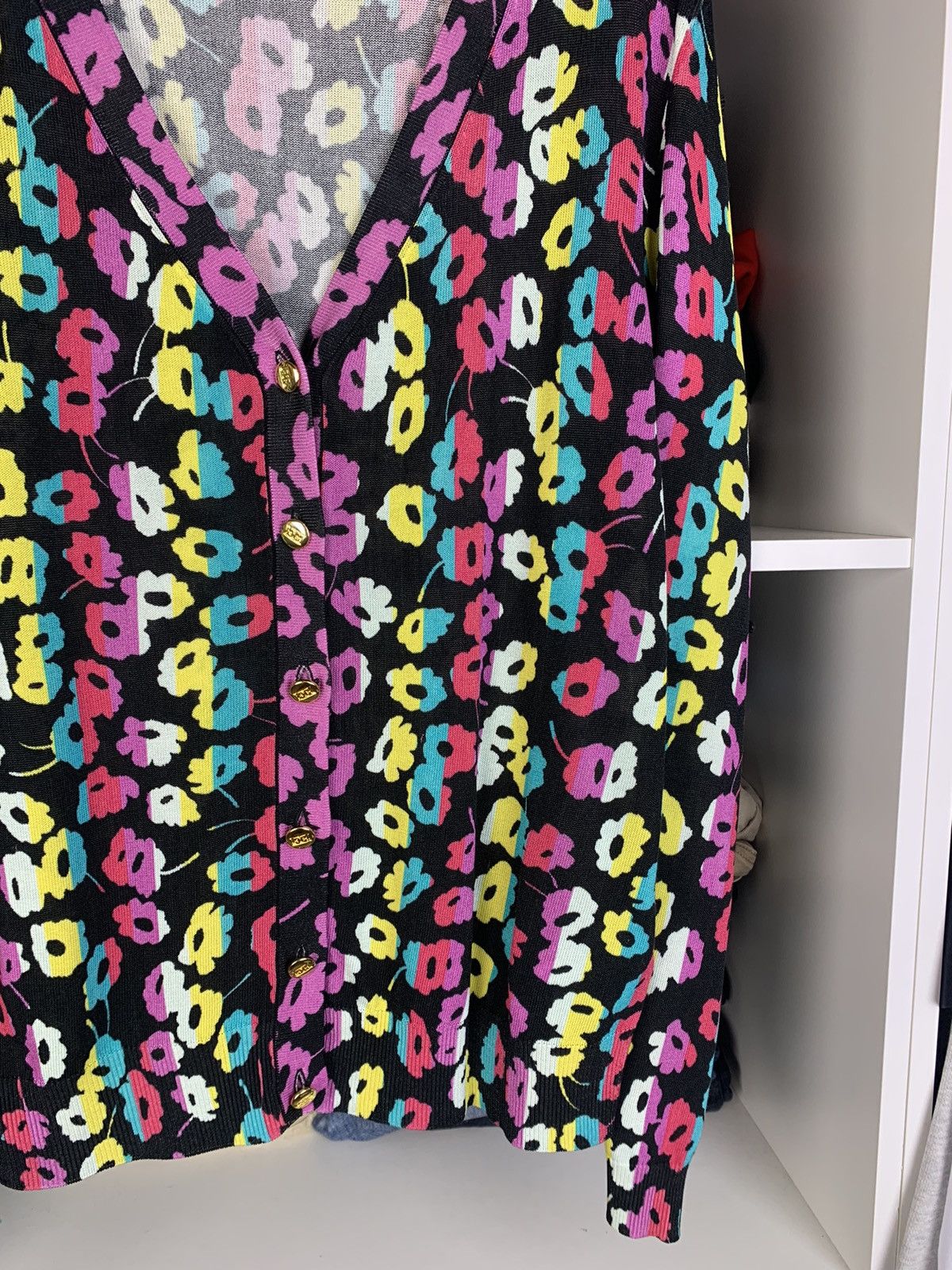 Escada Escada Multicolor Button Ups Cardigan Size L Size L / US 10 / IT 46 - 7 Thumbnail
