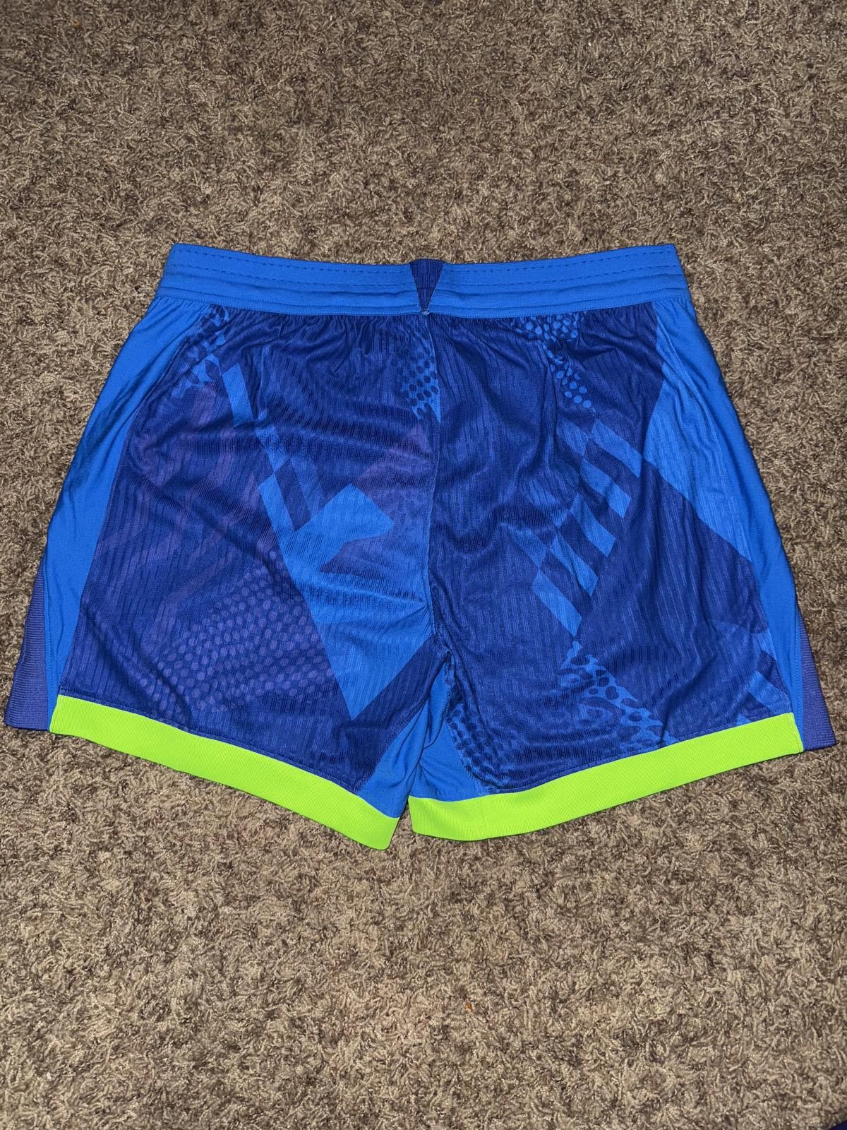 Nike Nike Brasil (Brazil) Team Issue 2025/2026 Dri-Fit ADV Soccer Shorts Sample Size US 34 / EU 50 - 7 Thumbnail