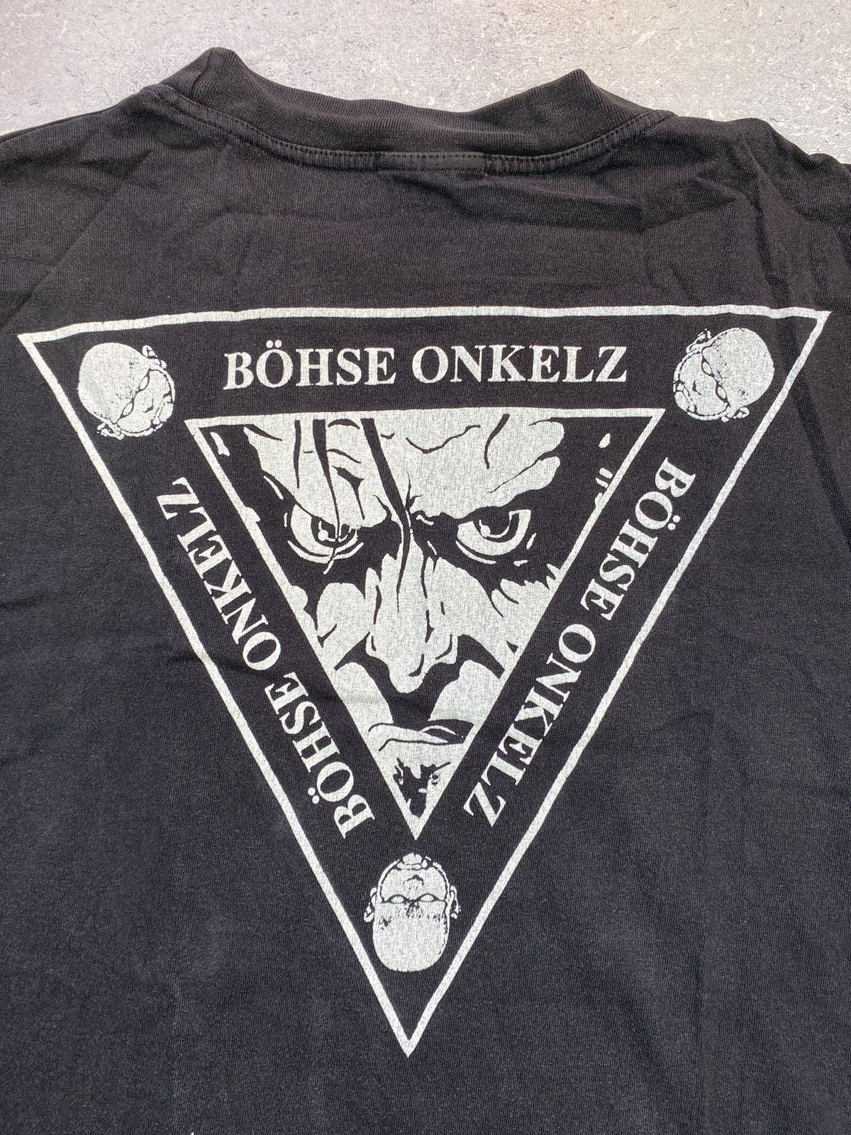 Band Tees Vintage Boshe Onkelz Men's Rock Band T- Shirt Size XL Size US XL / EU 56 / 4 - 4 Thumbnail