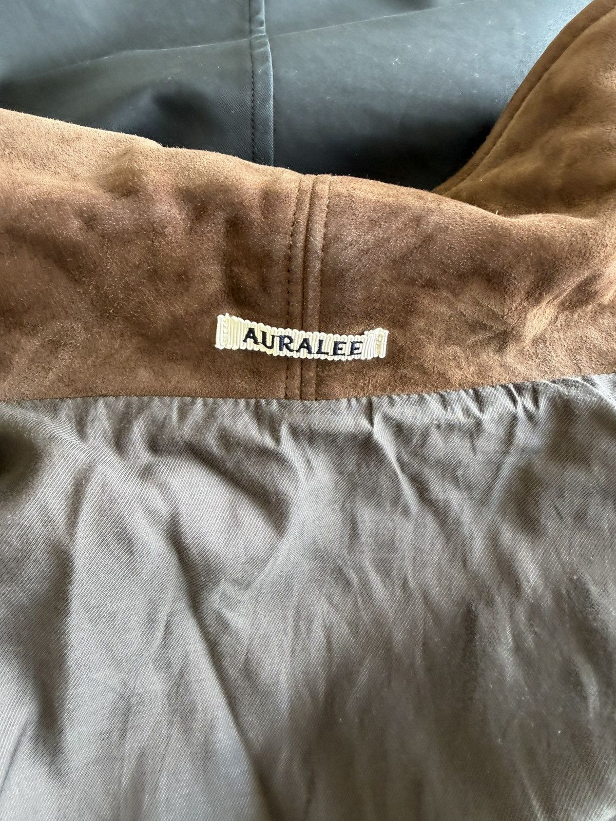 Auralee Auralee Silky Grain Suede Blouson Bomber Jacket $3366 Size US S / EU 44-46 / 1 - 10 Thumbnail