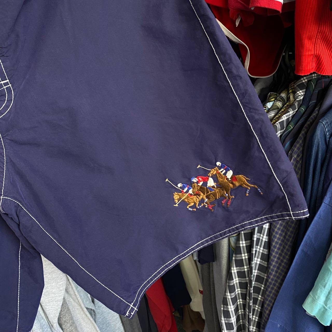 Polo Ralph Lauren Vintage Polo Ralph Lauren Big Pony 3 streetwear y2k shorts Size US 30 / EU 46 - 2 Thumbnail