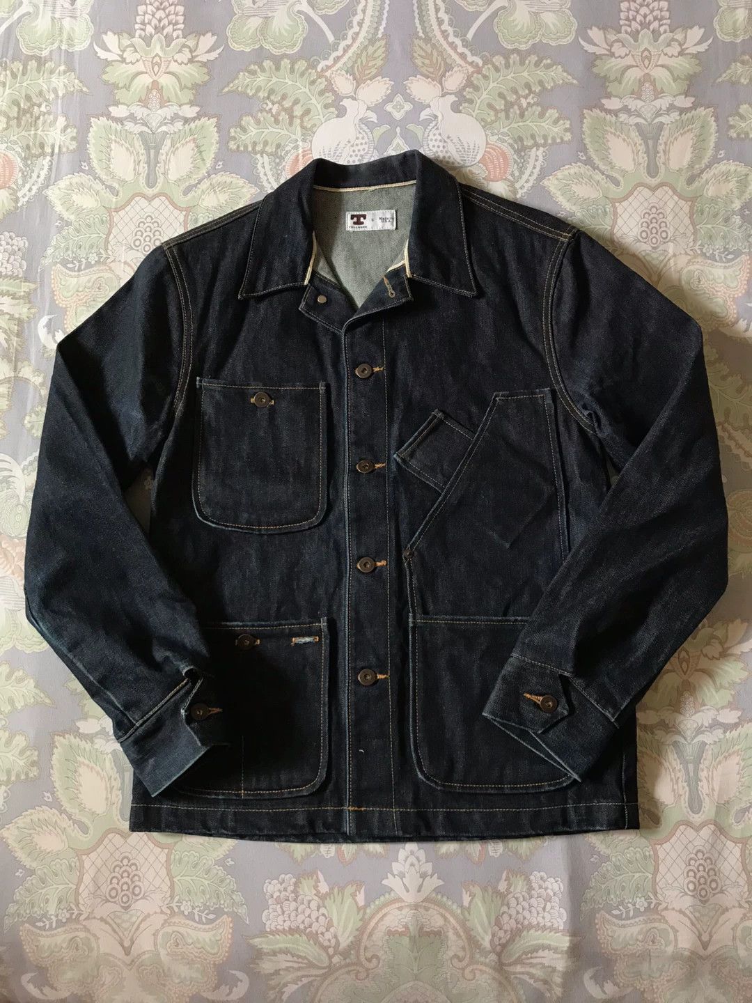 Tellason Tellason 16.5oz White Oak Coverall Jacket Size US S / EU 44-46 / 1 - 1 Thumbnail