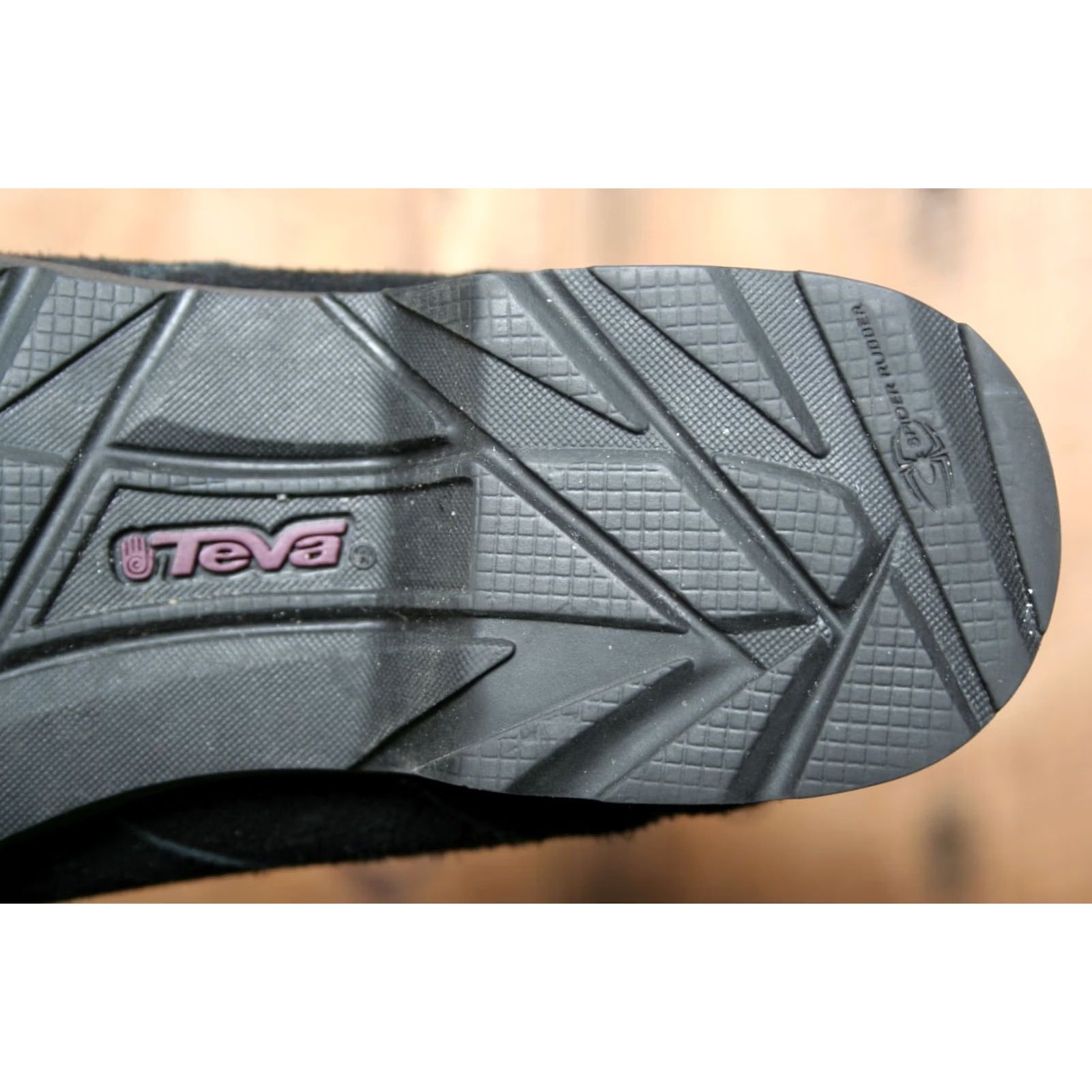 Teva VINTAGE Teva Segundo Mid Black Suede Moto Boots Women Sz. 7 Moto Boots Women Black Suede Teva Segundo Mid Womens Size 7 Size US 5 / IT 35 - 5 Thumbnail