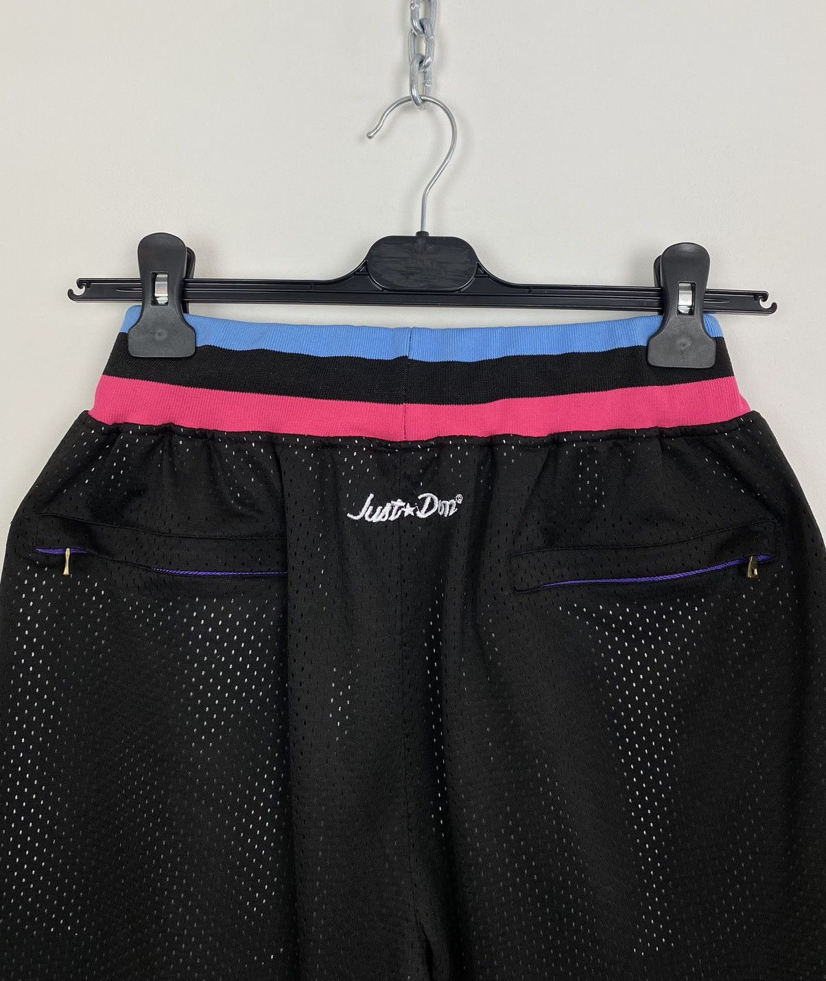 Just Don Just Don Miami Heat Shorts Vice Nights Size Medium Top Black Size US 34 / EU 50 - 7 Thumbnail