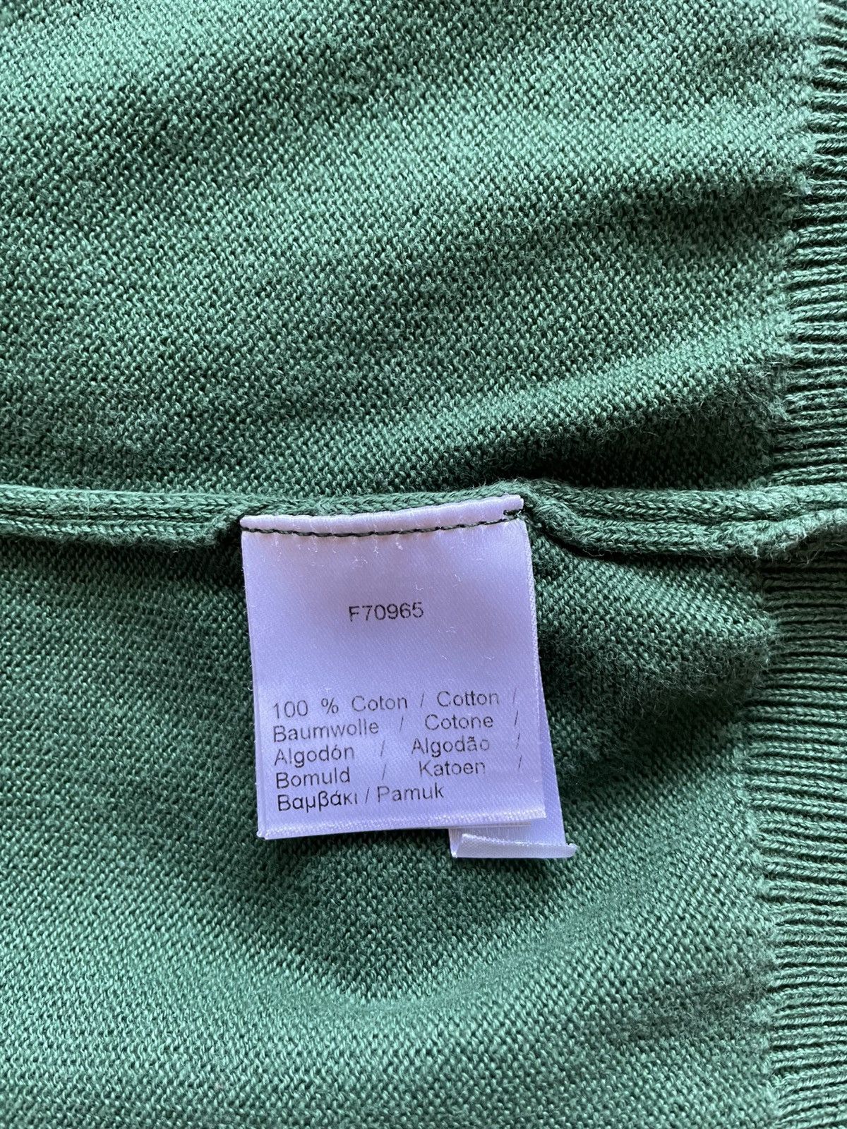 Lacoste Lacoste V-neck jumper Size US M / EU 48-50 / 2 - 7 Thumbnail