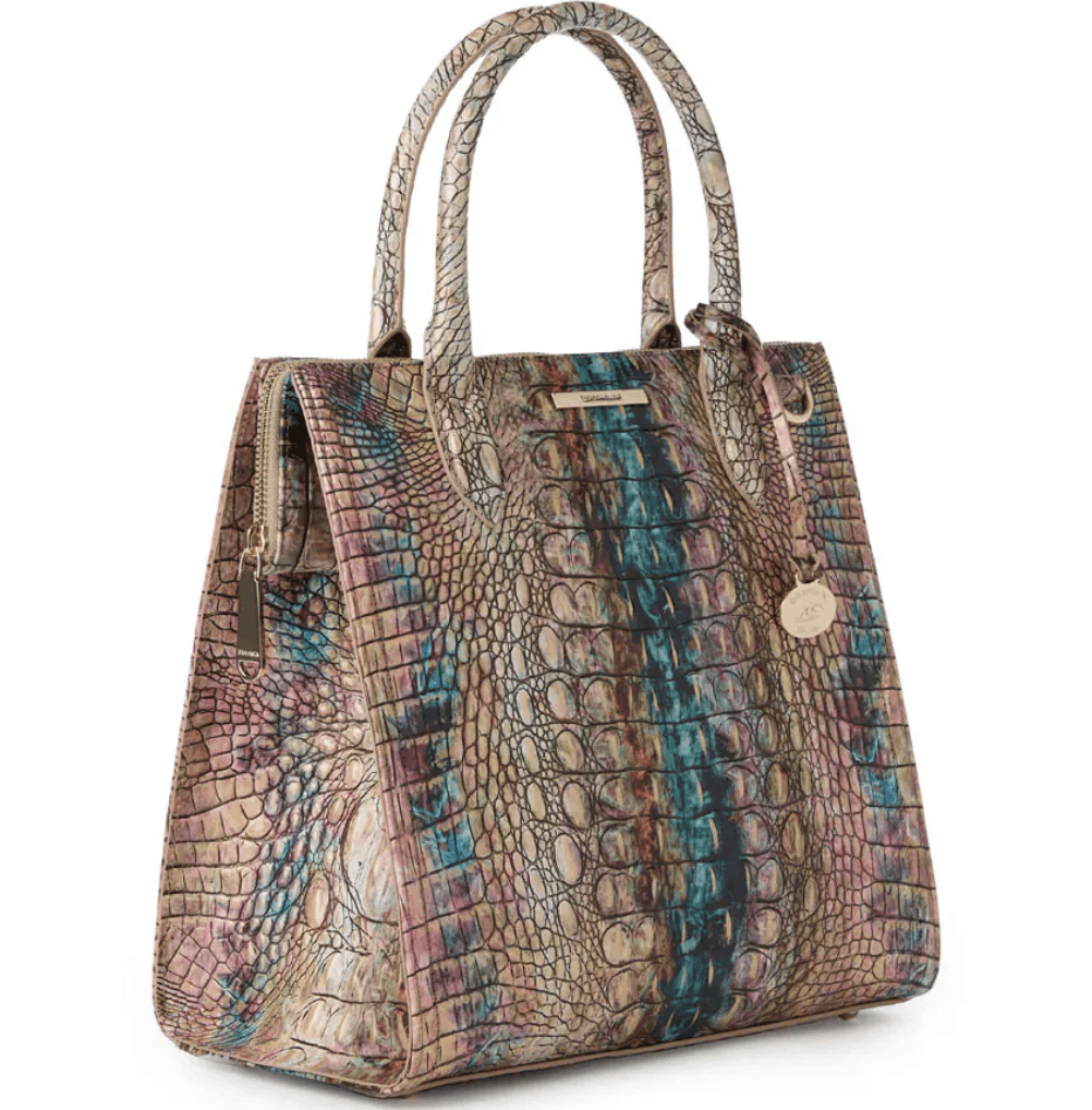 BRAHMIN Brahmin Leather Original Caroline Satchel Bag Size ONE SIZE - 3 Thumbnail